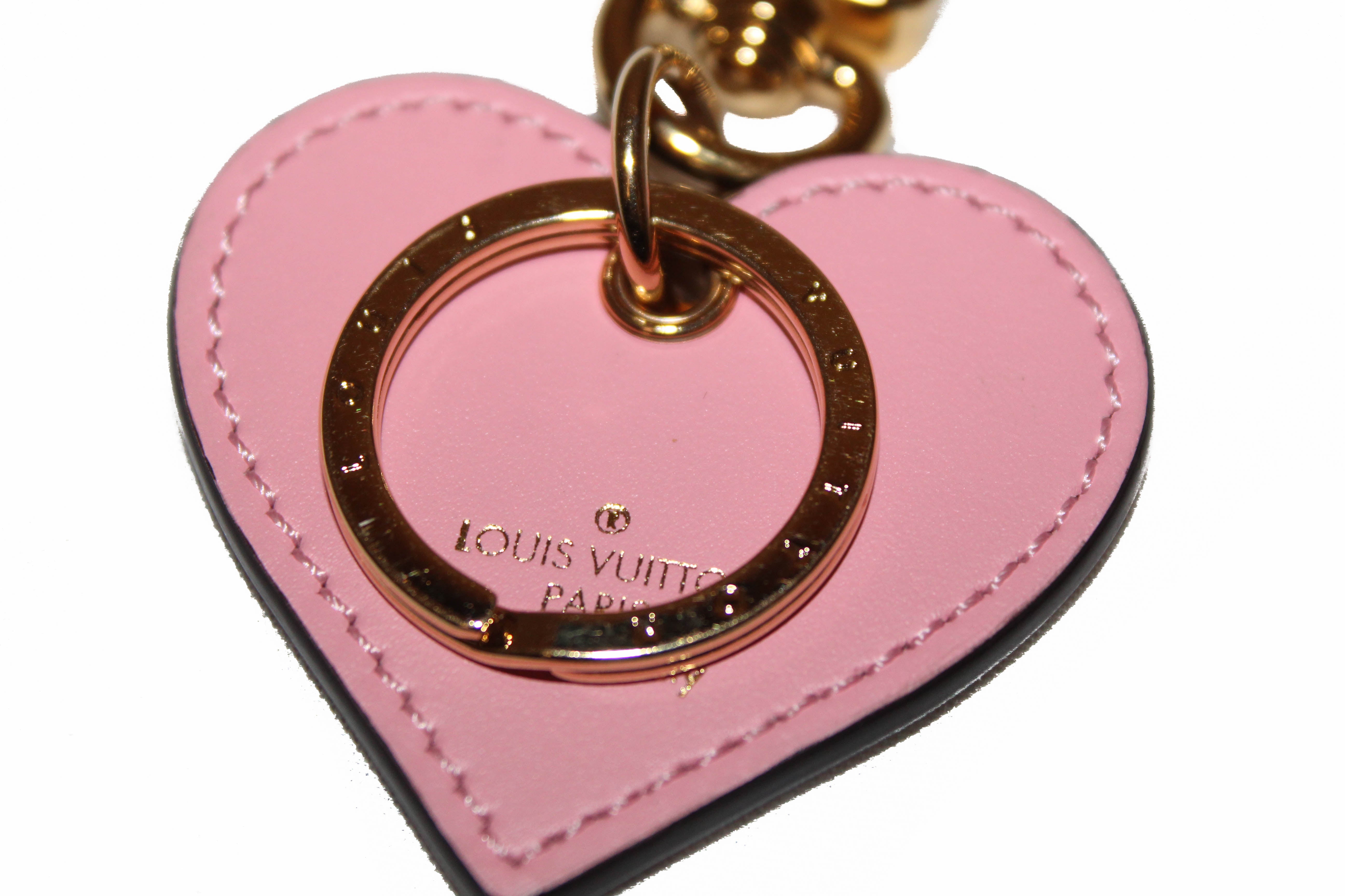 pink lv bag with gold chain