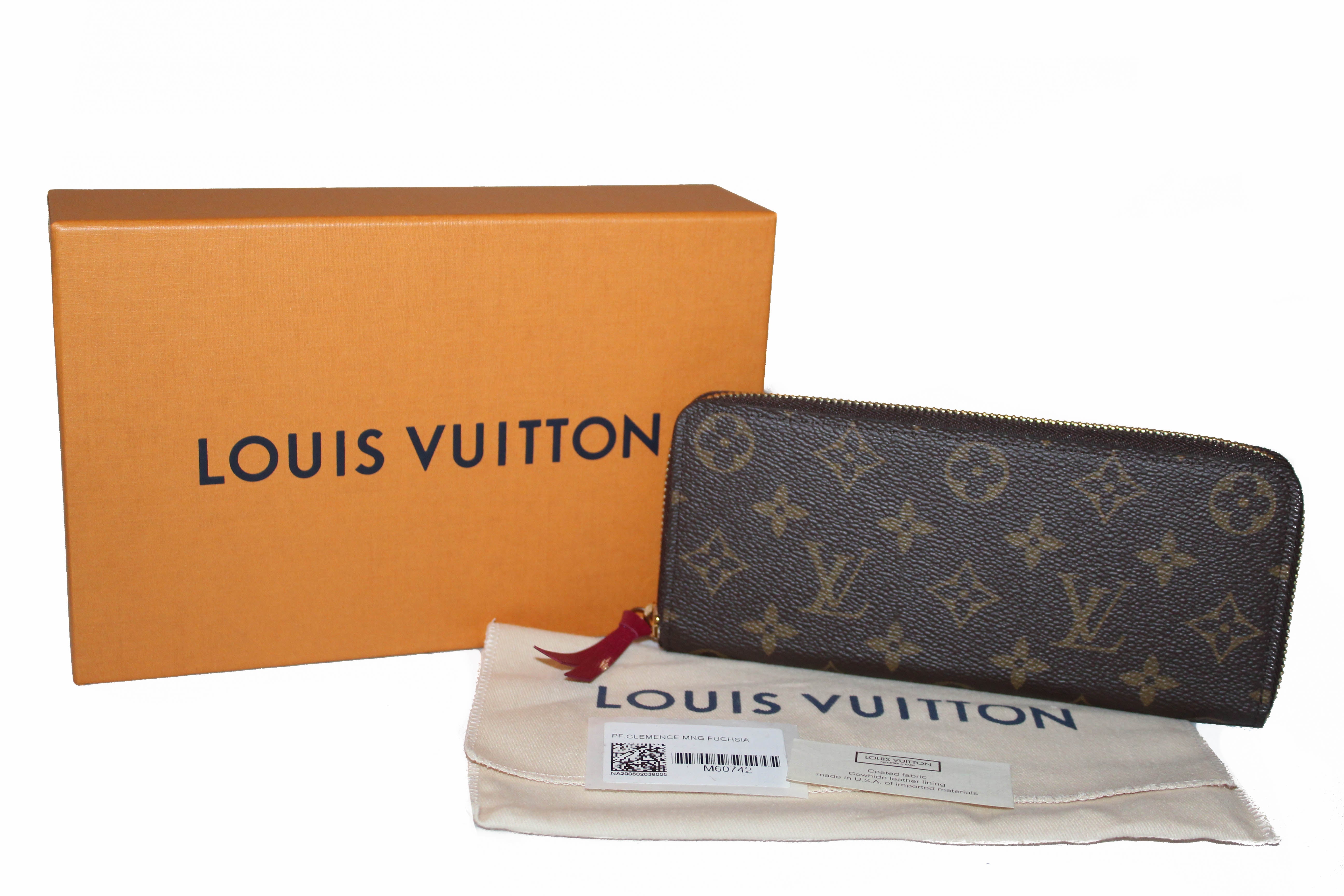 The Vault Luxury Resale - Louis Vuitton Clemence Mono zip around