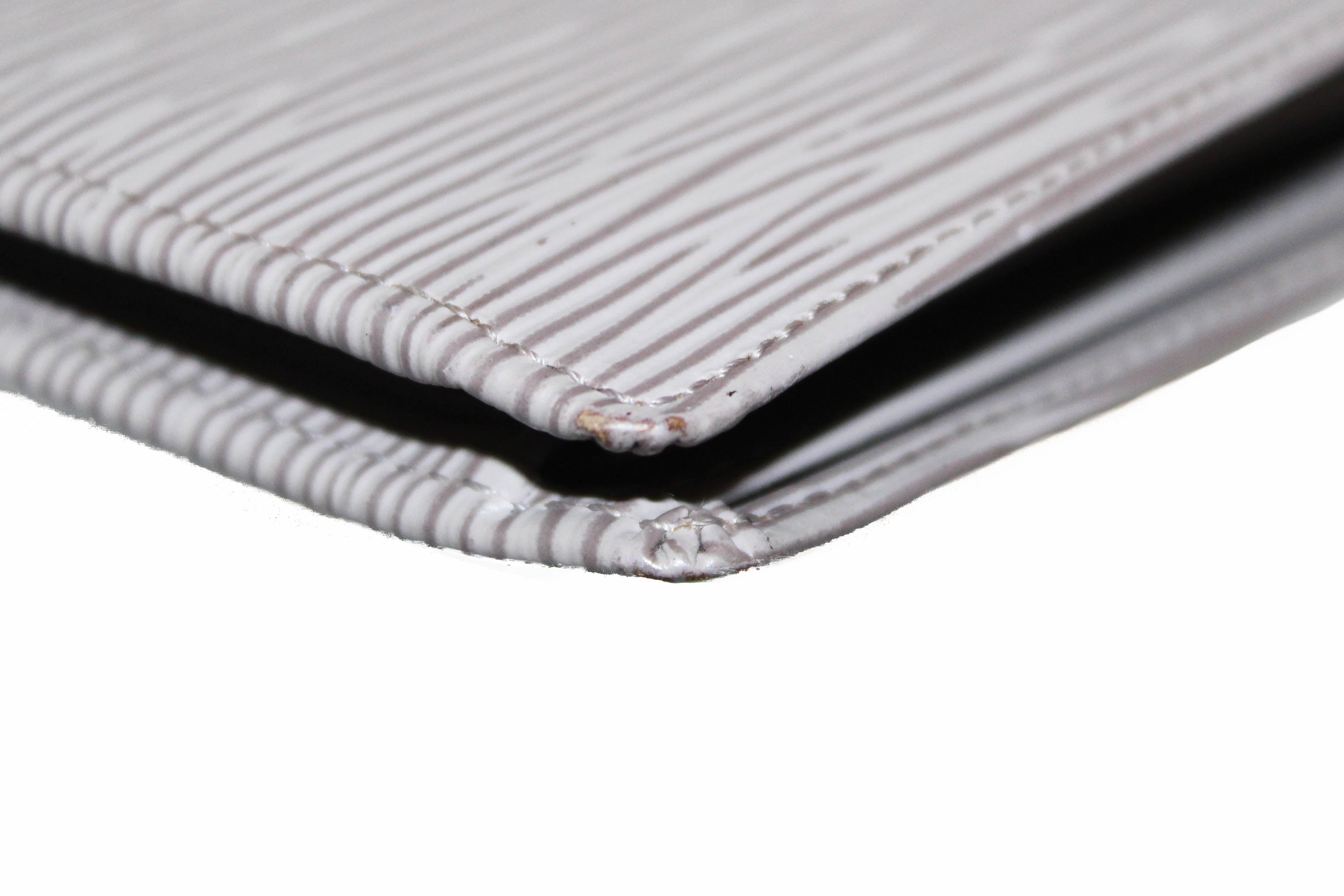 Authentic Louis Vuitton Lavender Epi Leather Bill-Fold Marco Wallet