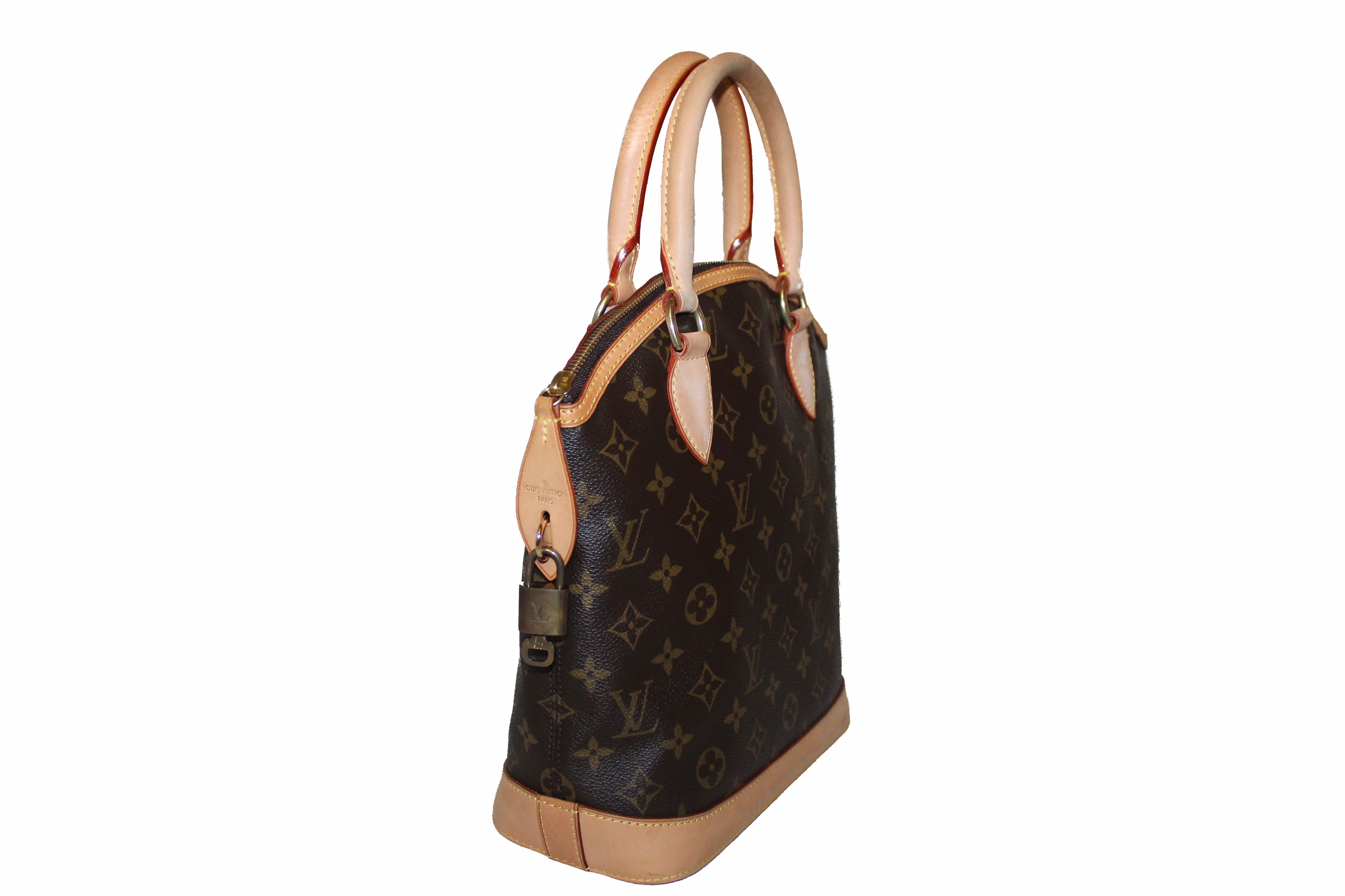 Louis Vuitton Lockit Vertical PM Monogram Tote Bag