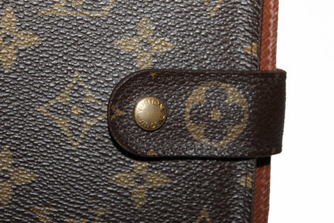 Authentic Louis Vuitton Classic Monogram Large Compact Wallet