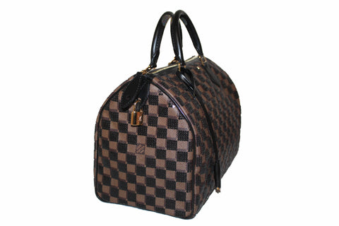 Authentic New Louis Vuitton Limited Edition Damier Paillettes Speedy 30 Bag