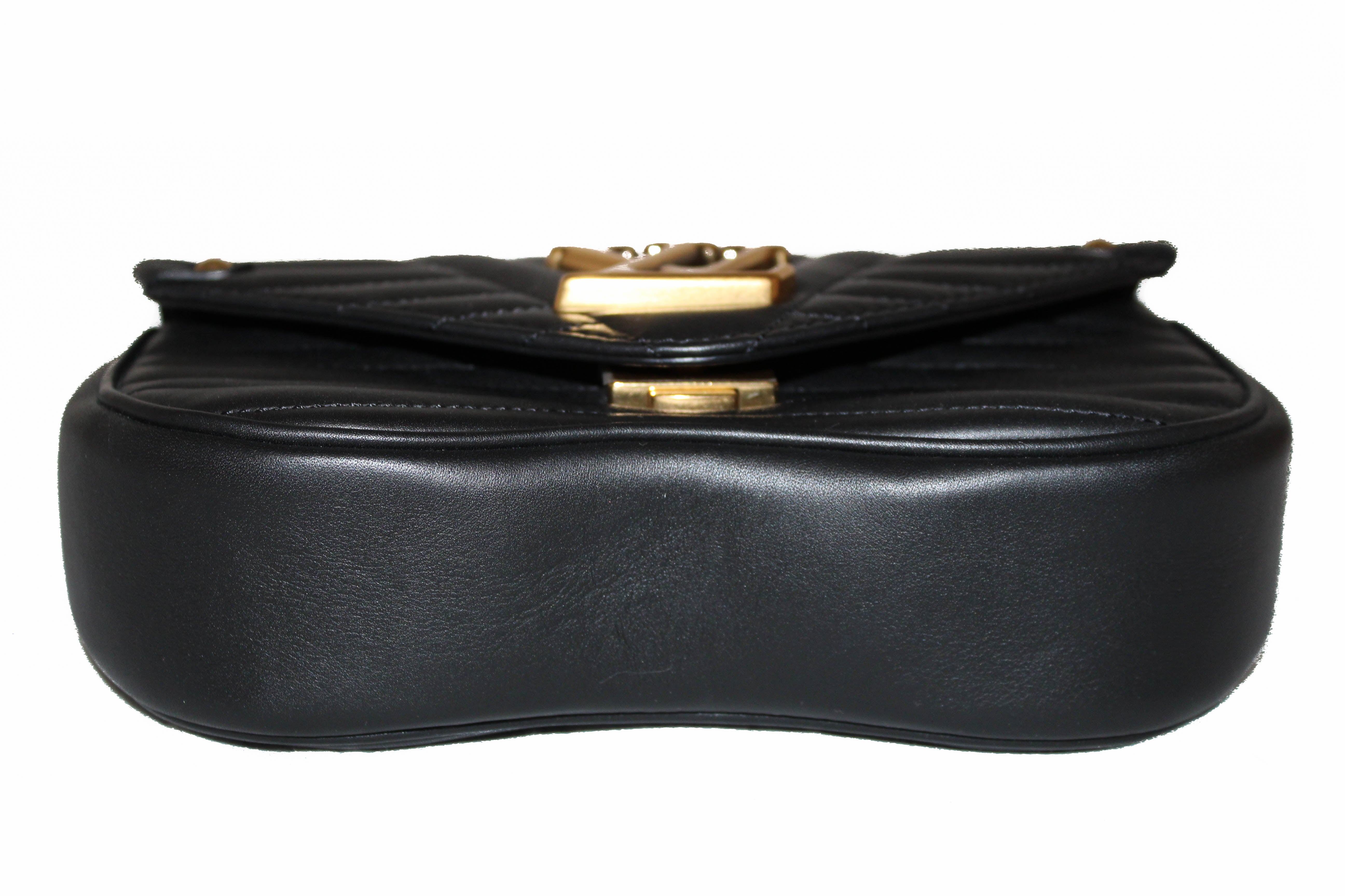 Authentic Louis Vuitton Black New Wave Chain PM Hand/Shoulder/Crossbody Bag