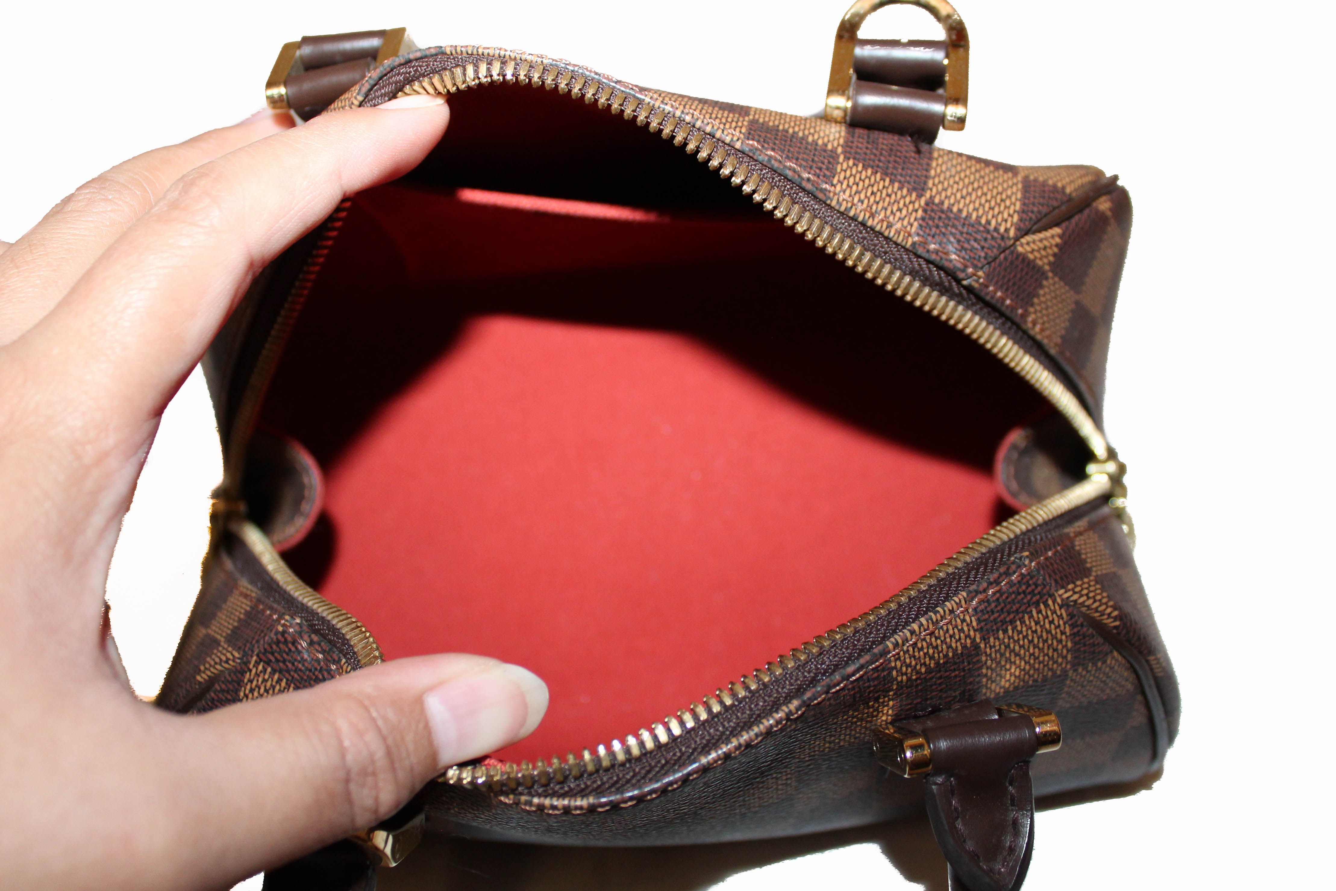 Authentic Louis Vuitton Damier Ebene Mini Ribera Hand Bag – Paris Station  Shop