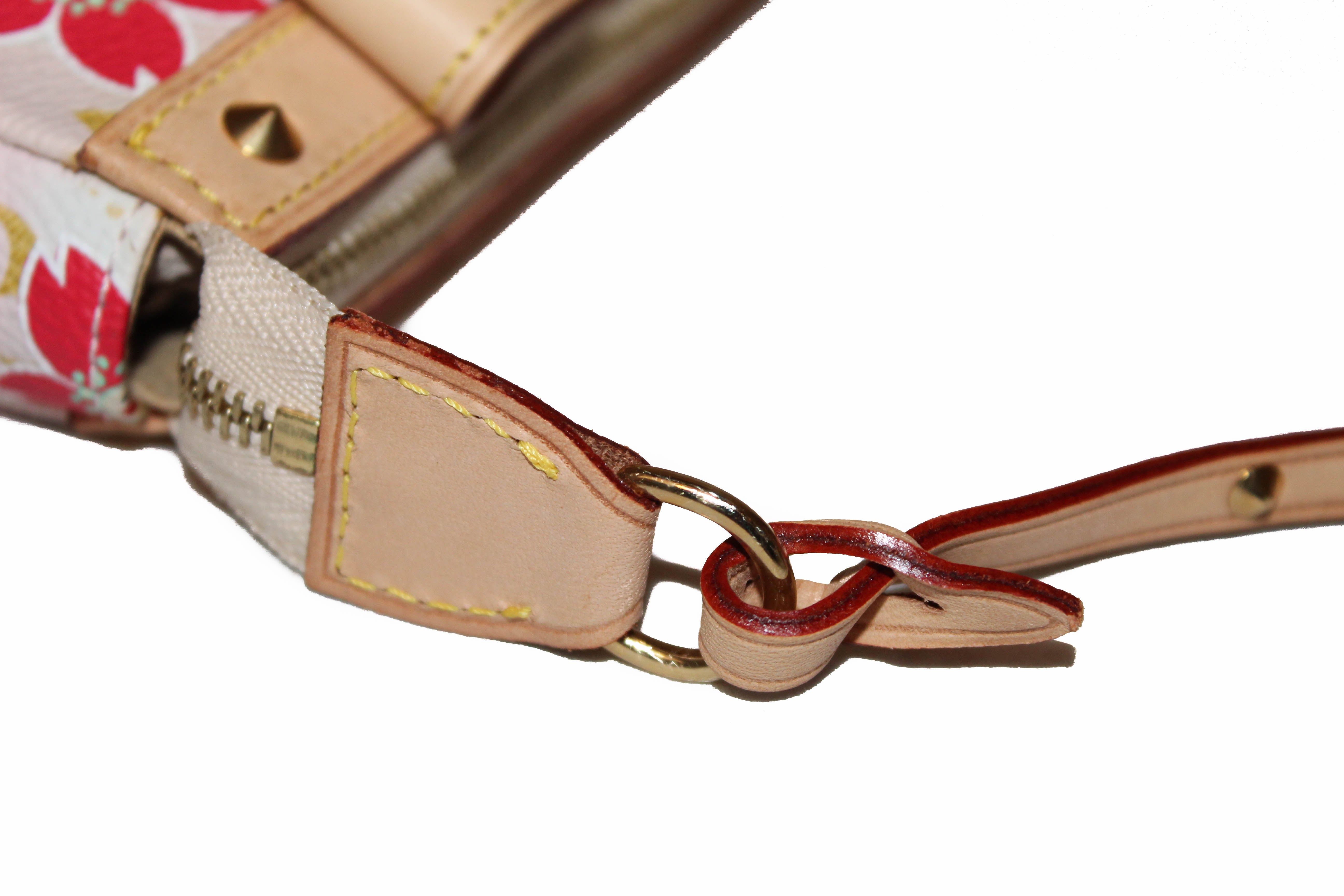 Louis Vuitton, Bags, Louis Vuitton Cherry Blossom Pochette Accessoires  Pouch Rose M9208 Auth 37059