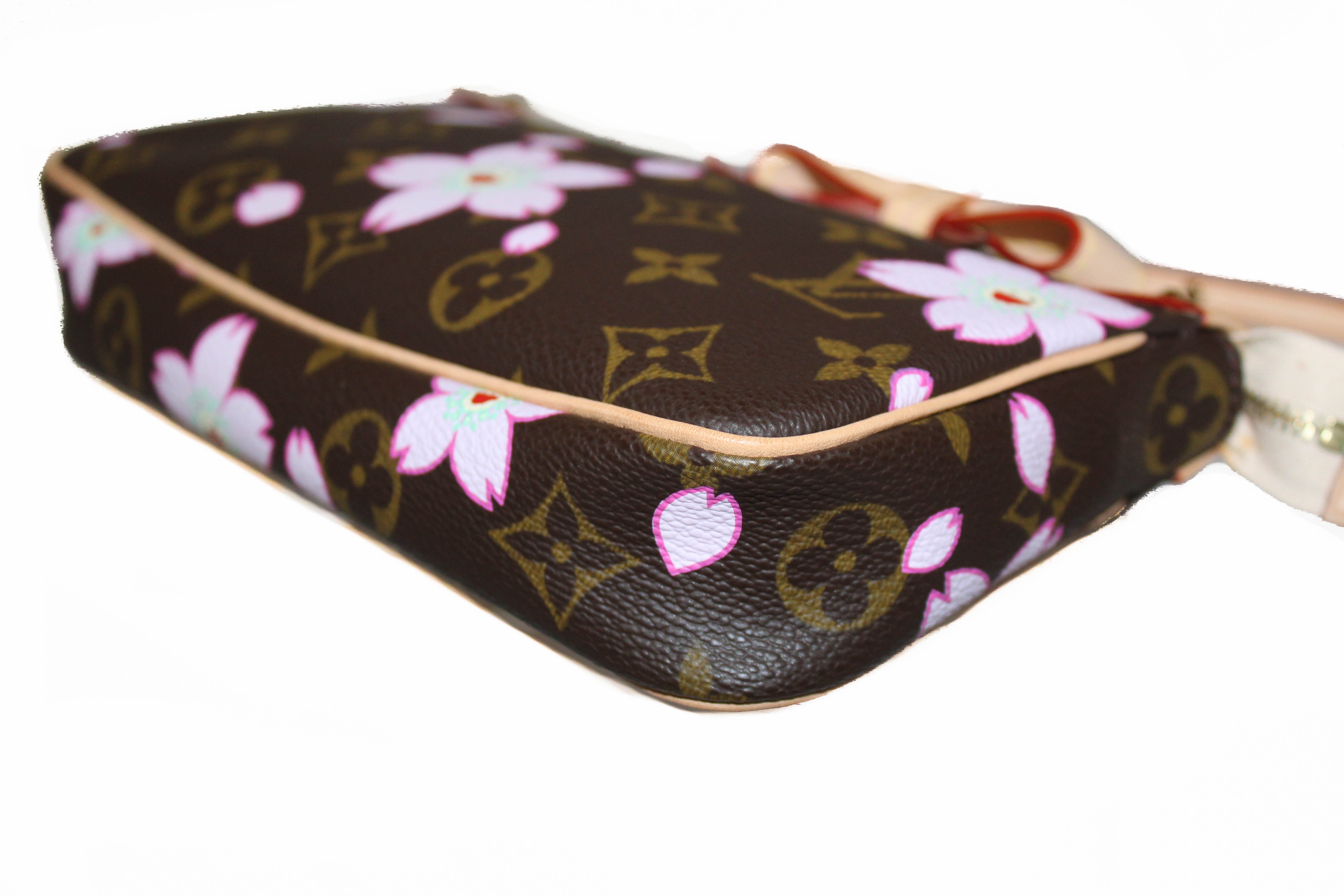 Louis Vuitton Monogram Cherry Blossom Pochette Brown ref.753610