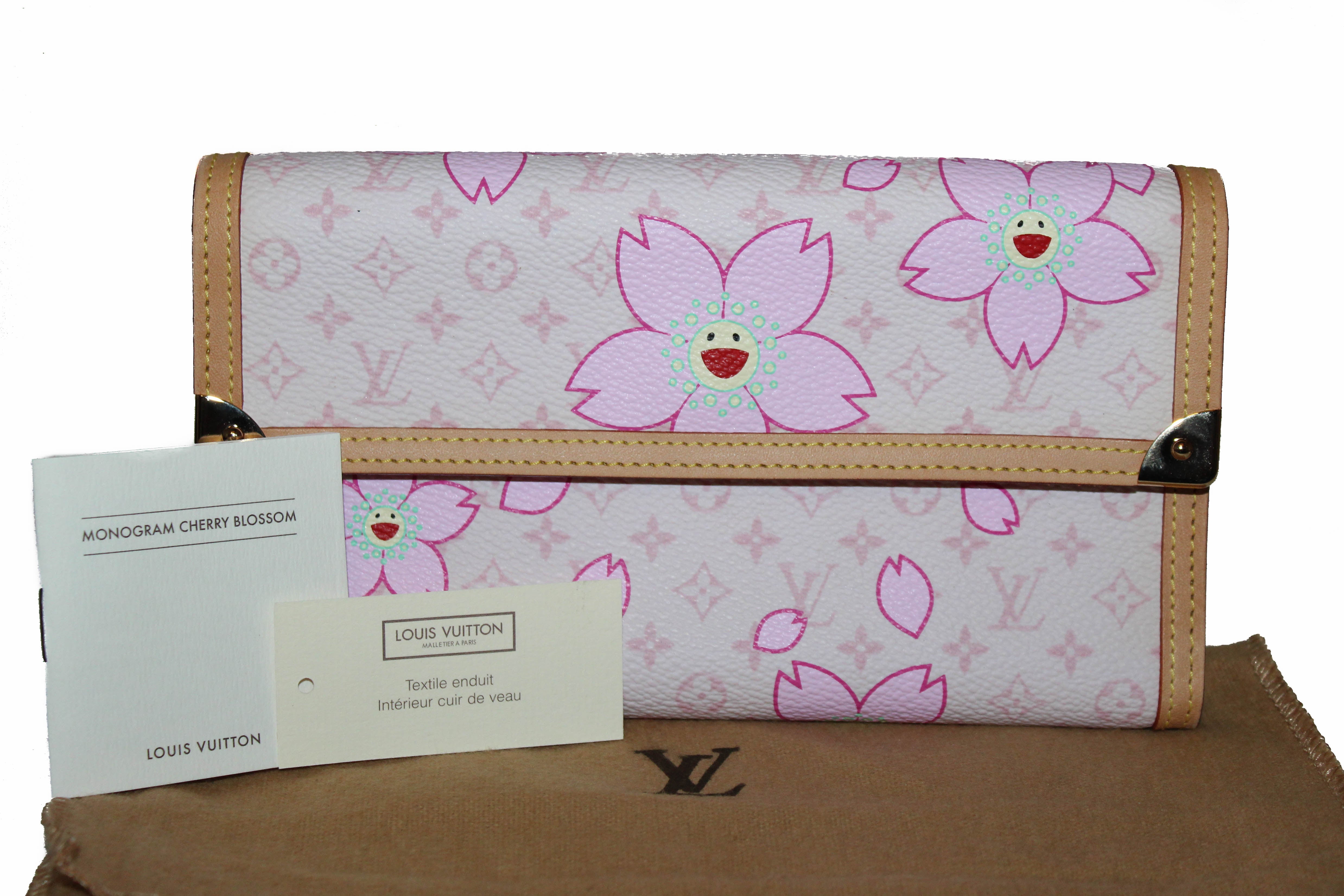 louis vuitton cherry blossom wallet