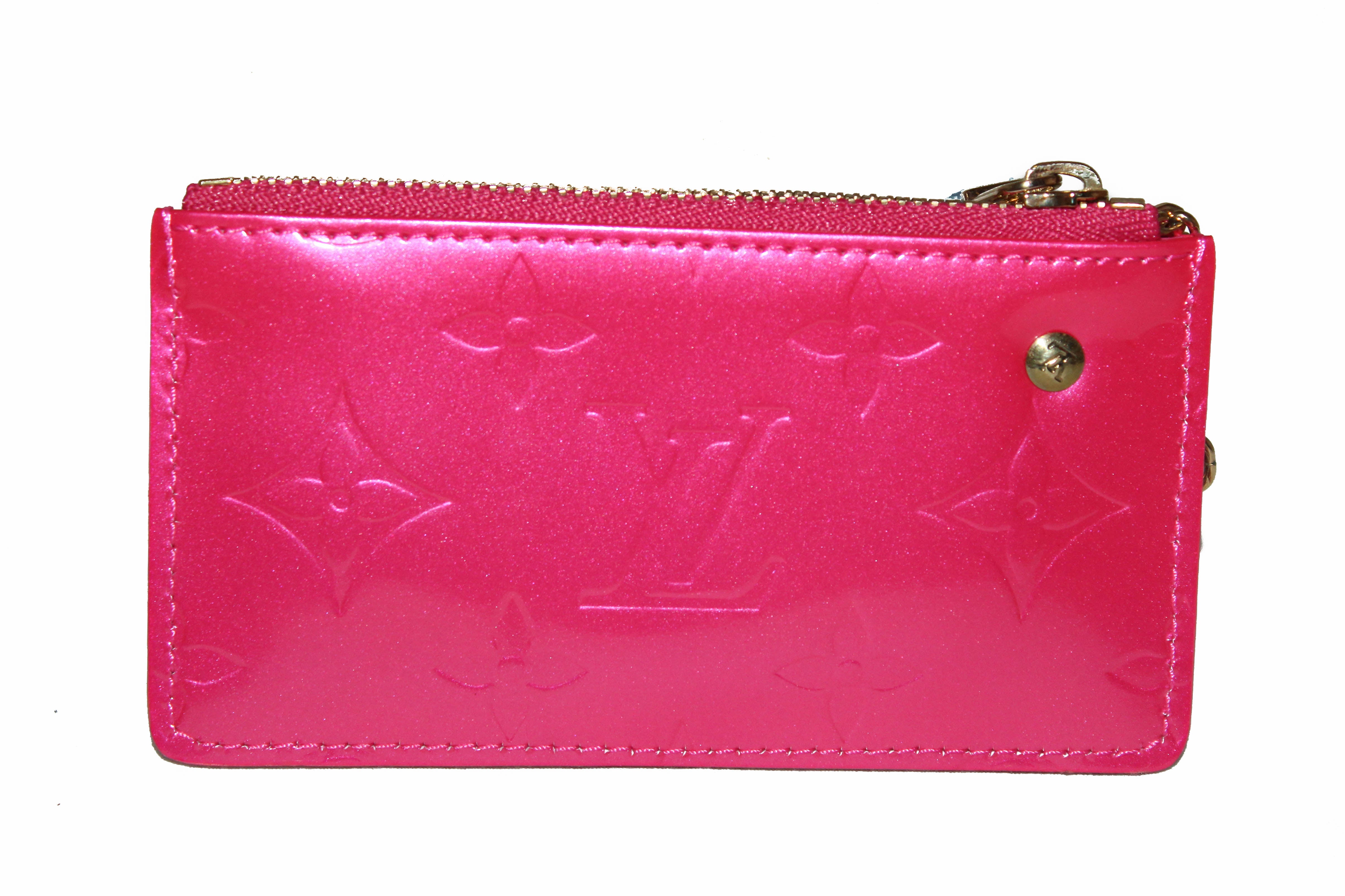 Louis Vuitton] Louis Vuitton Mulltikure 4 4 ​​-units M91252 Key Case  Monogram Verni Pink CA0033 engraved ladies key case – KYOTO NISHIKINO