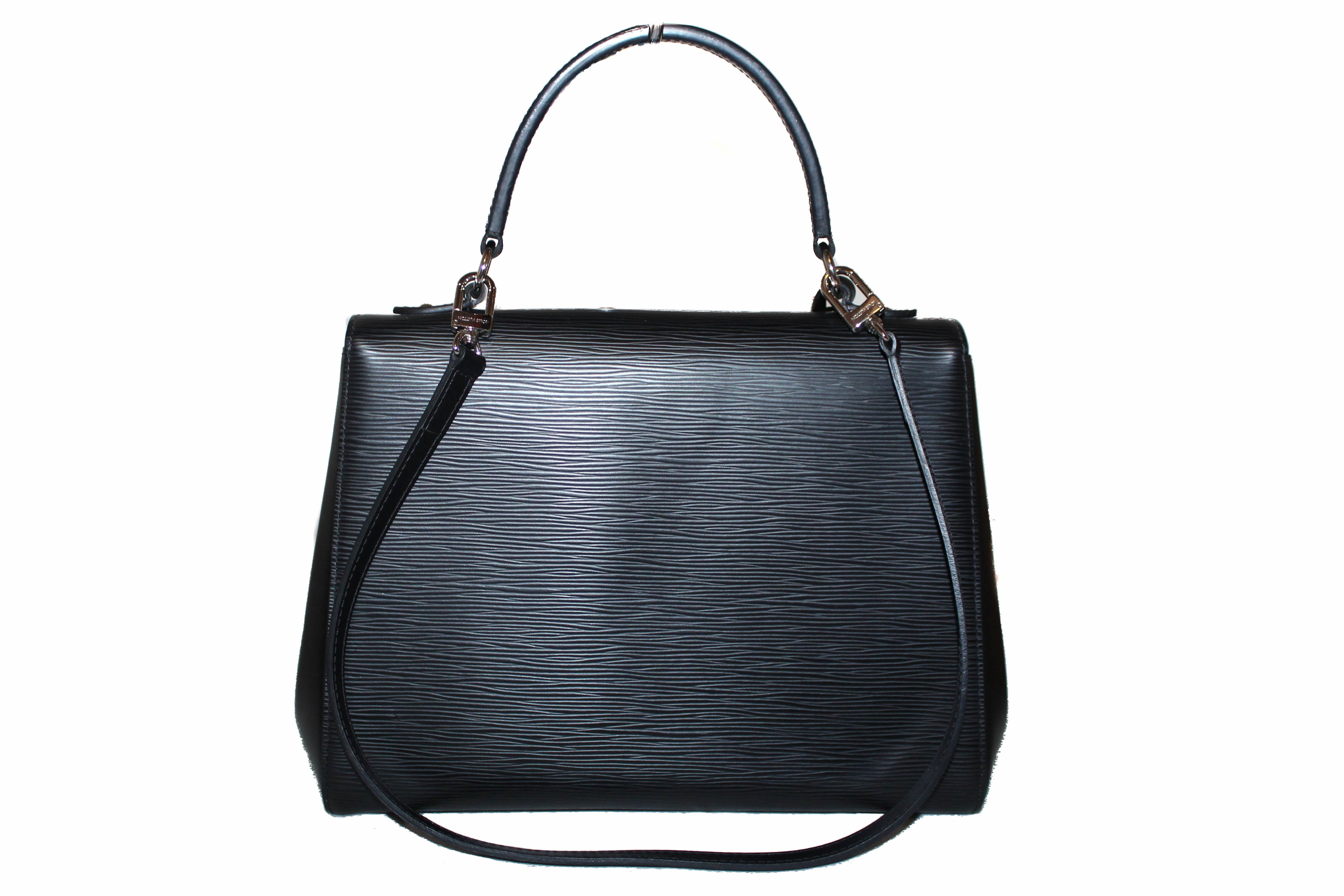 Cluny BB bag in black epi leather Louis Vuitton - Second Hand