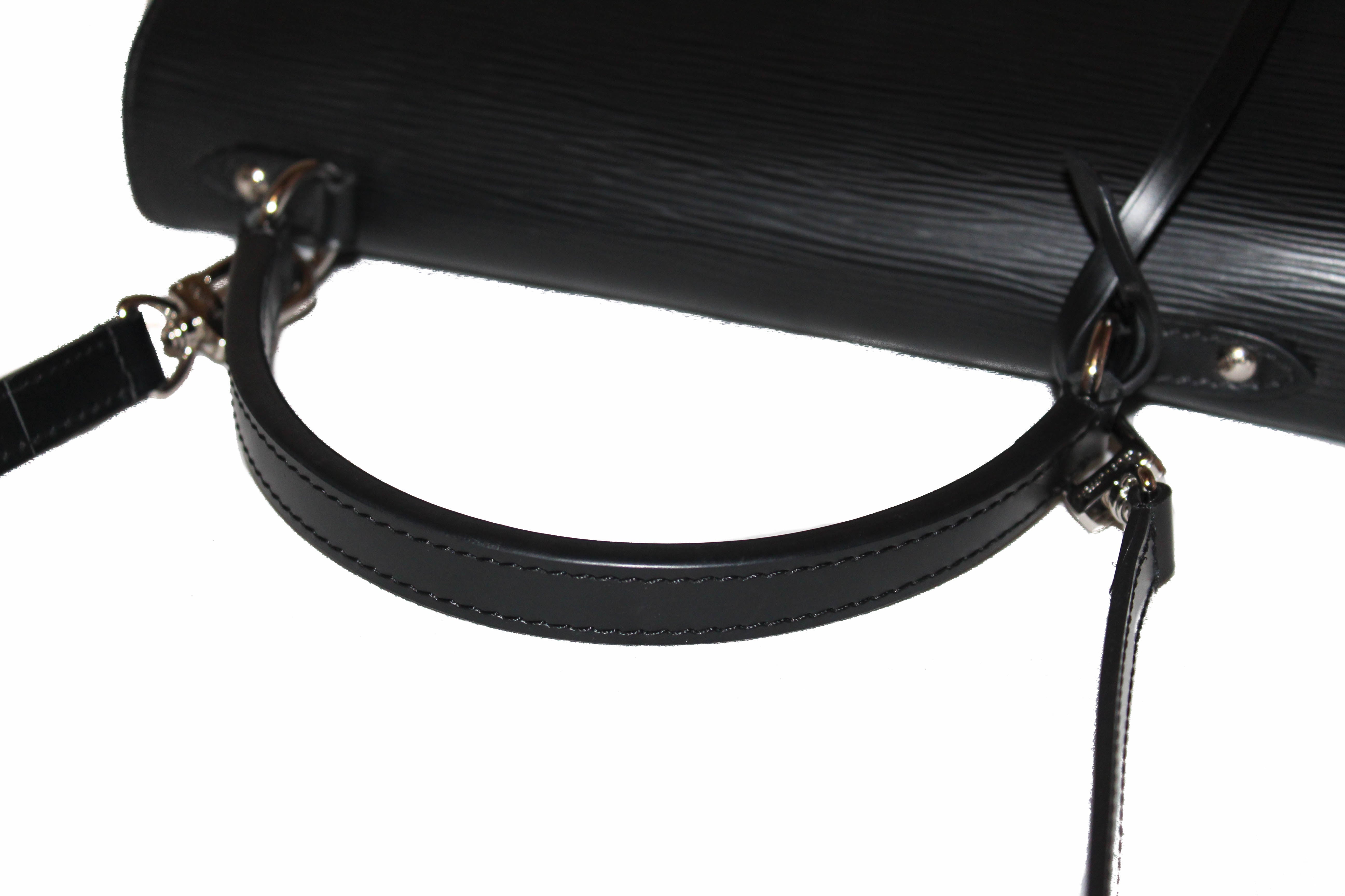 LOUIS VUITTON Cluny MM Epi Leather Shoulder Bag Black - Hot Deals