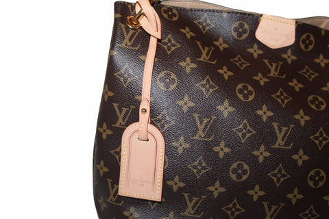 Authentic Louis Vuitton Classic Monogram Canvas Graceful PM Hobo Shoulder Bag