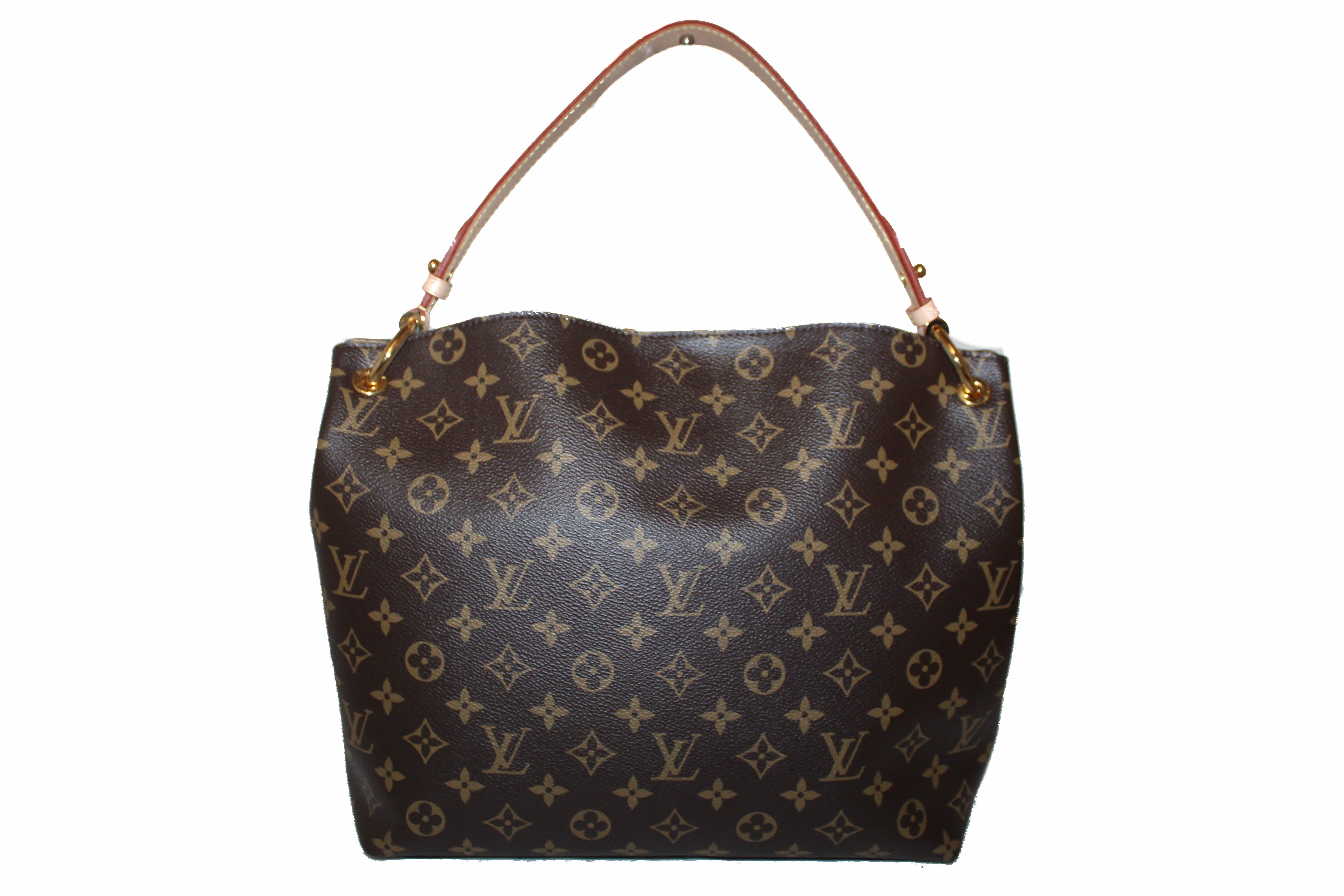 Louis Vuitton Graceful Monogram PM Beige in Coated Canvas/Leather