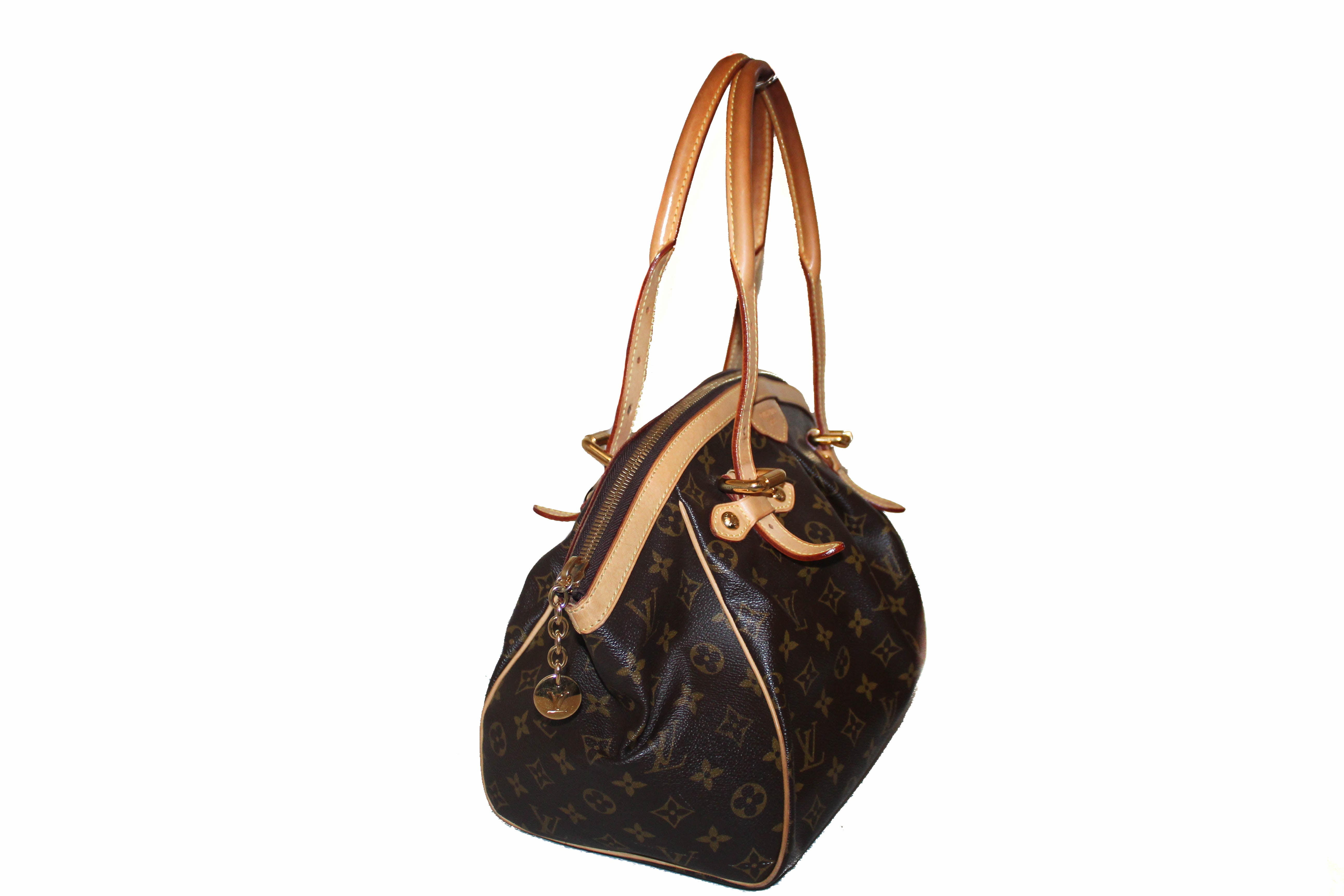 Authentic Louis Vuitton Classic Canvas Tivoli GM Shoulder Bag