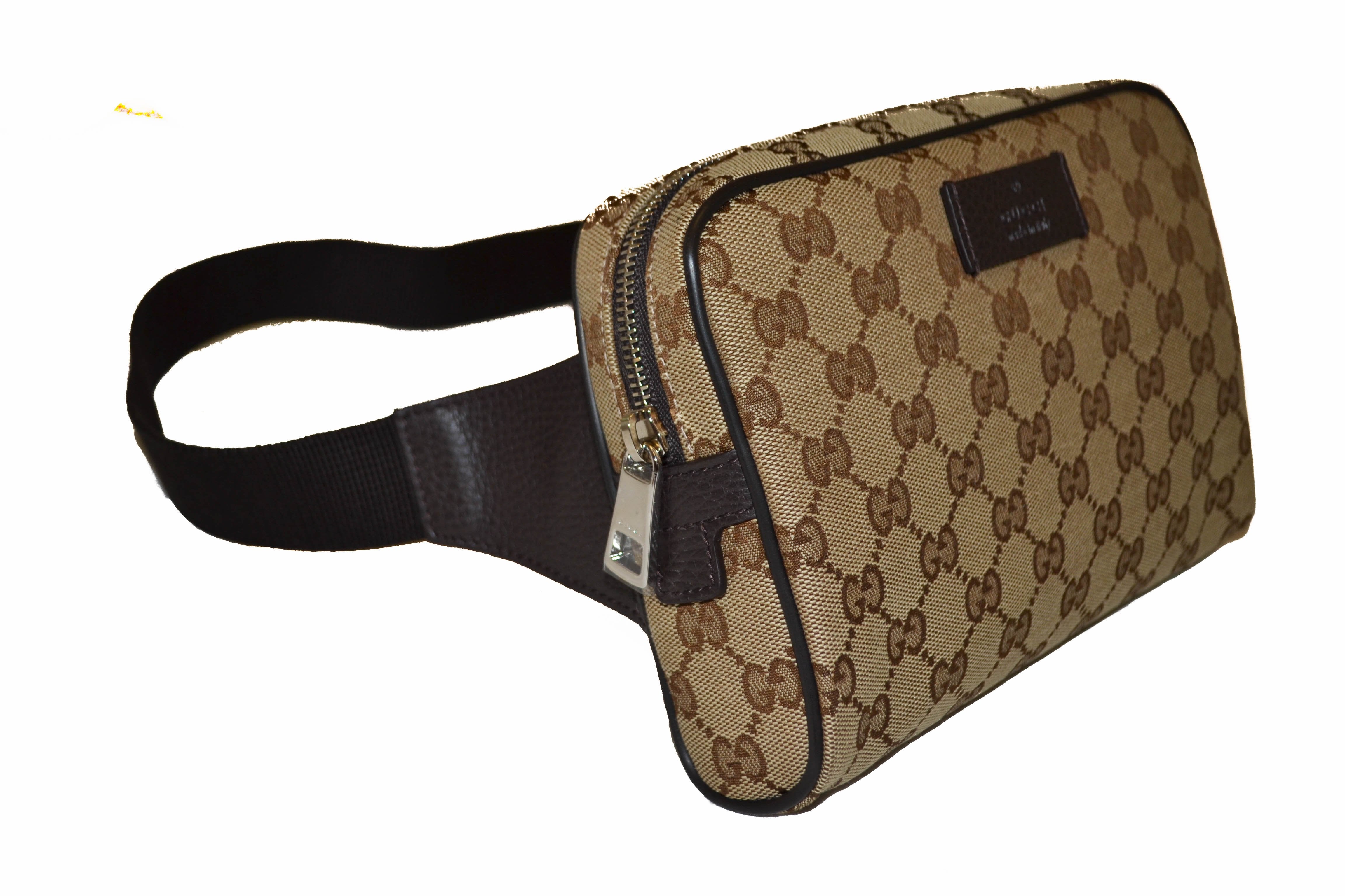 Gucci Pre-owned GG Canvas Belt Bag - Brown