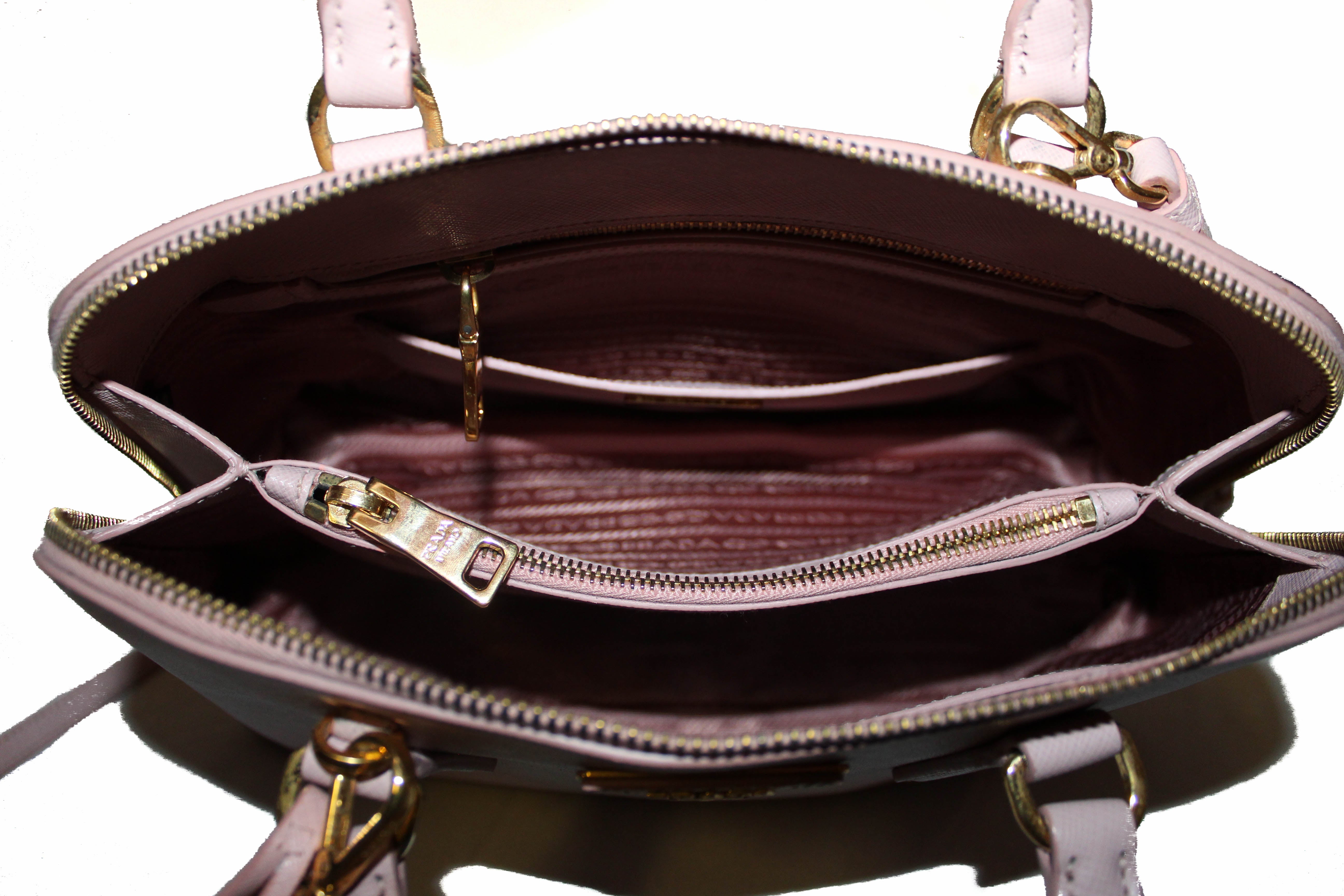 Prada Galleria Saffiano ORCHIDEA (Dusty Pink) Large Leather Double