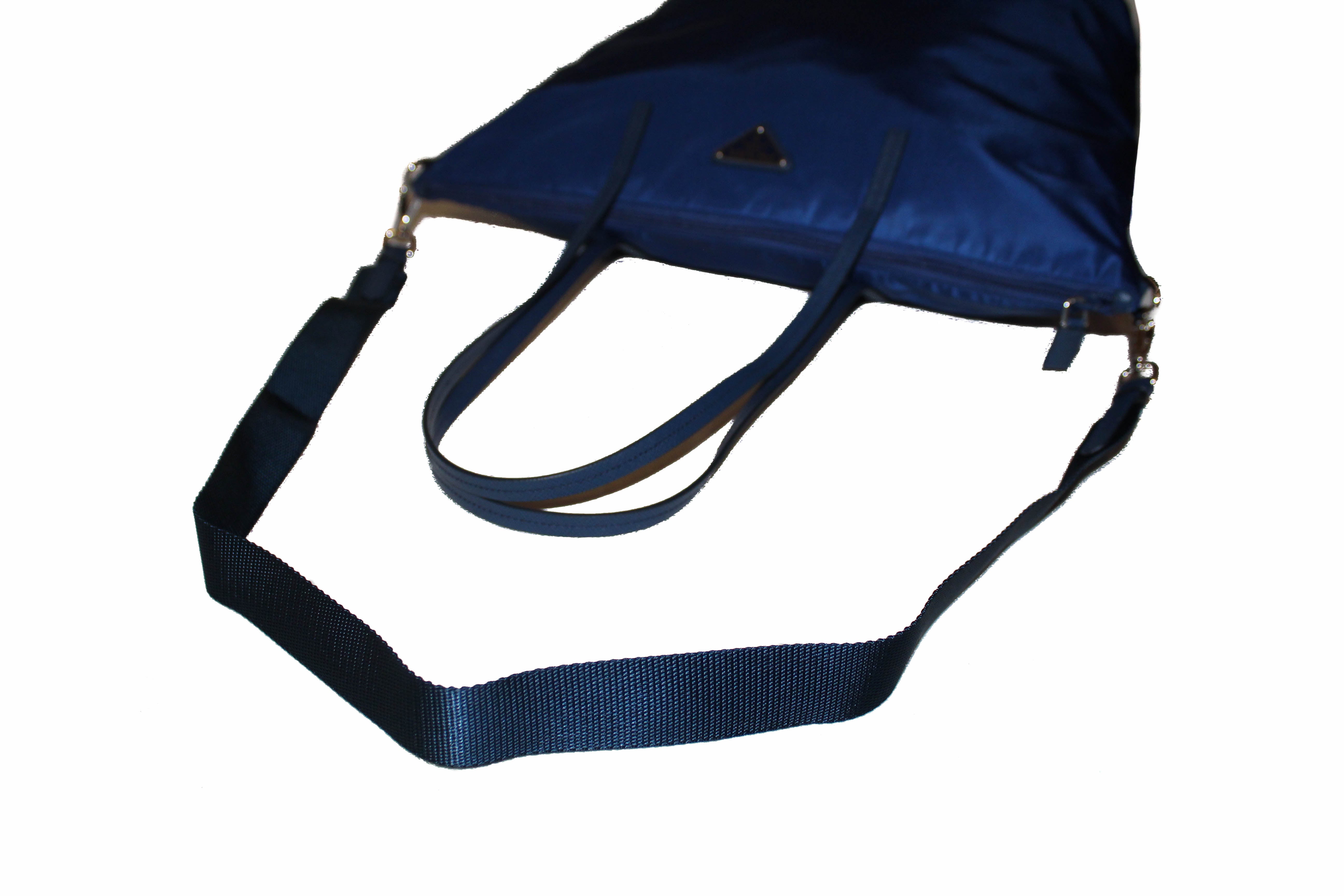 Prada Tessuto Stampato Nylon Tote Bag (SHG-37313) – LuxeDH