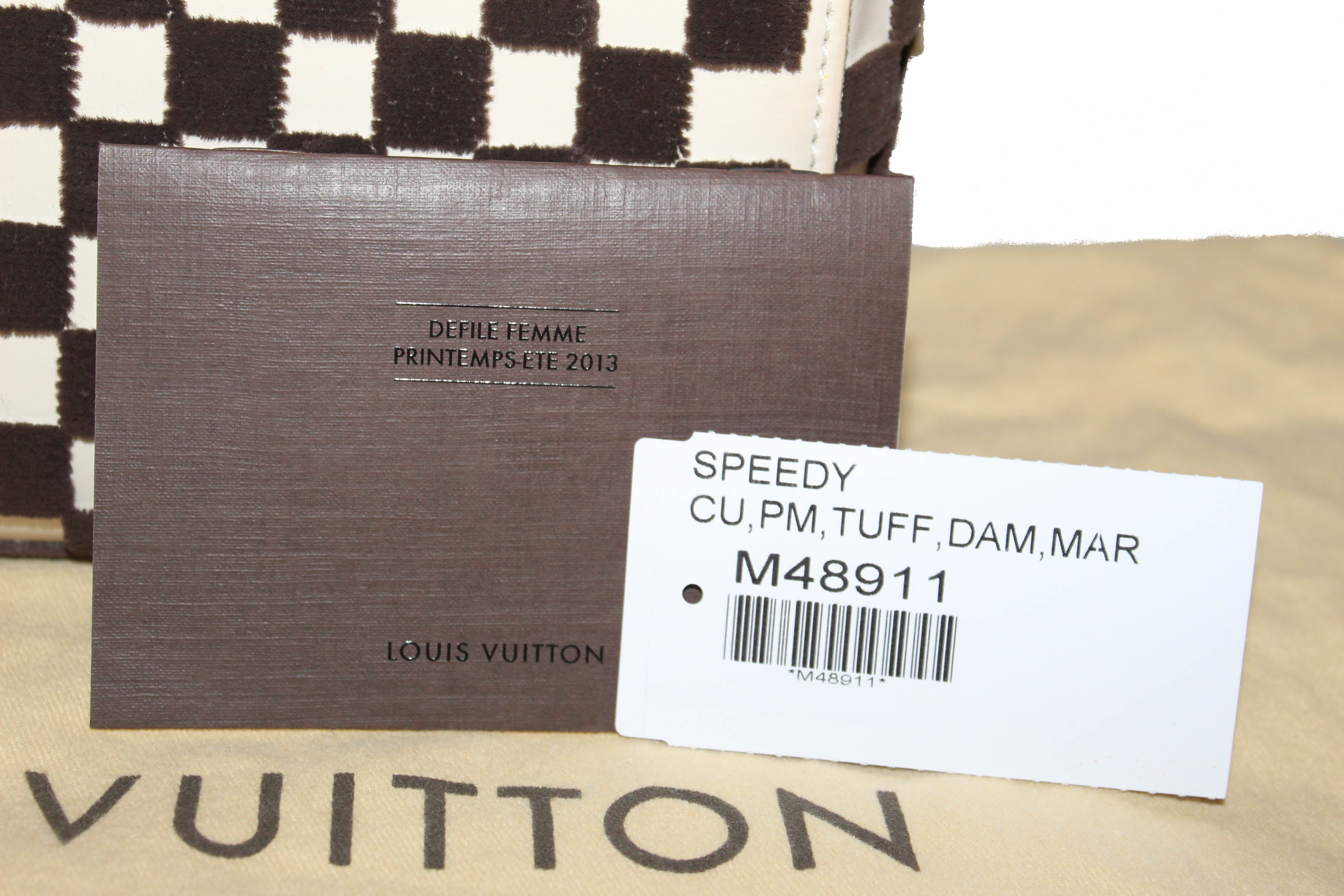 Authentic Louis Vuitton Limited Edition Cube Speedy 25 Handbag