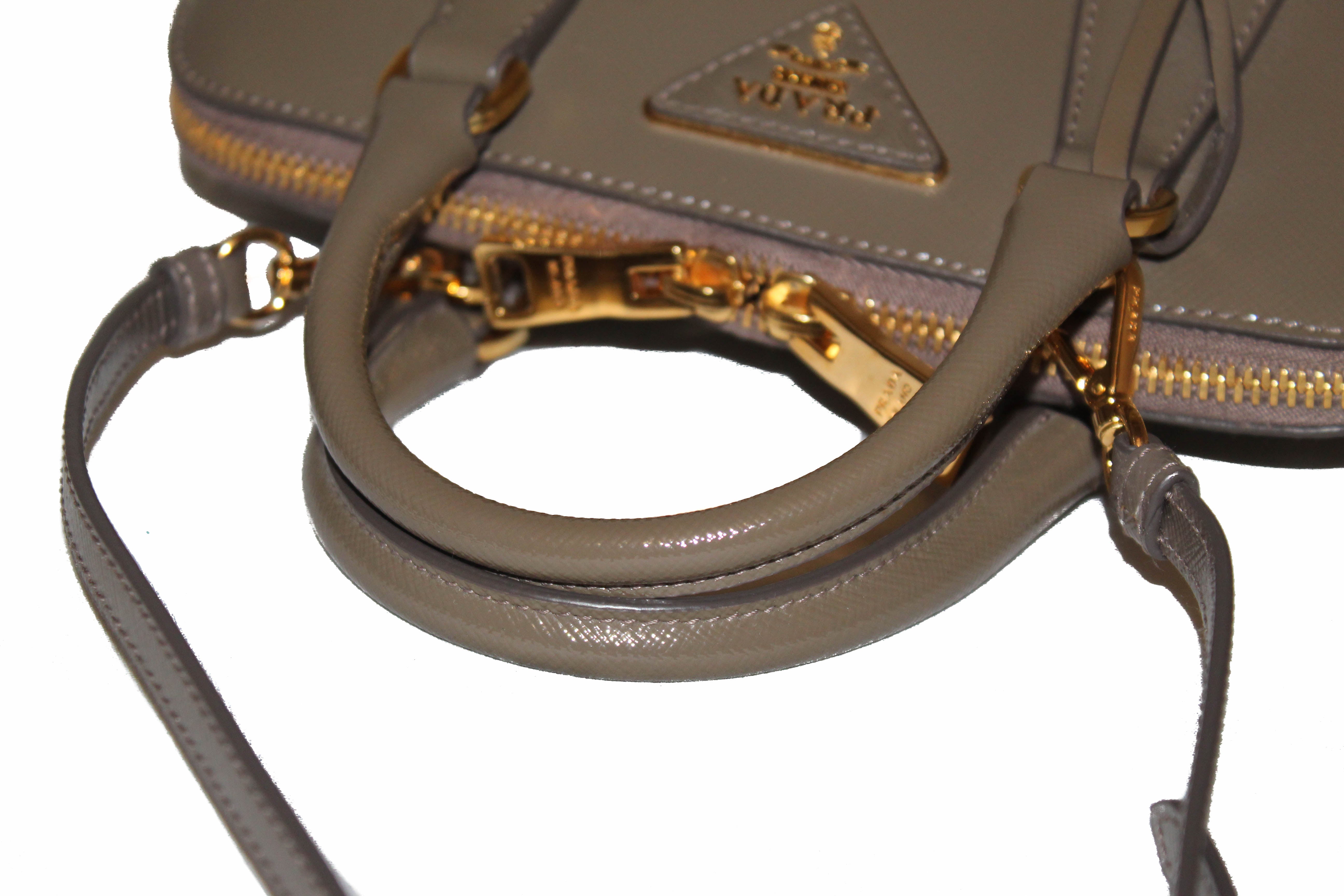 Prada, Bags, Prada Promenade Bag Vernice Saffiano Leather Small  Authenticated