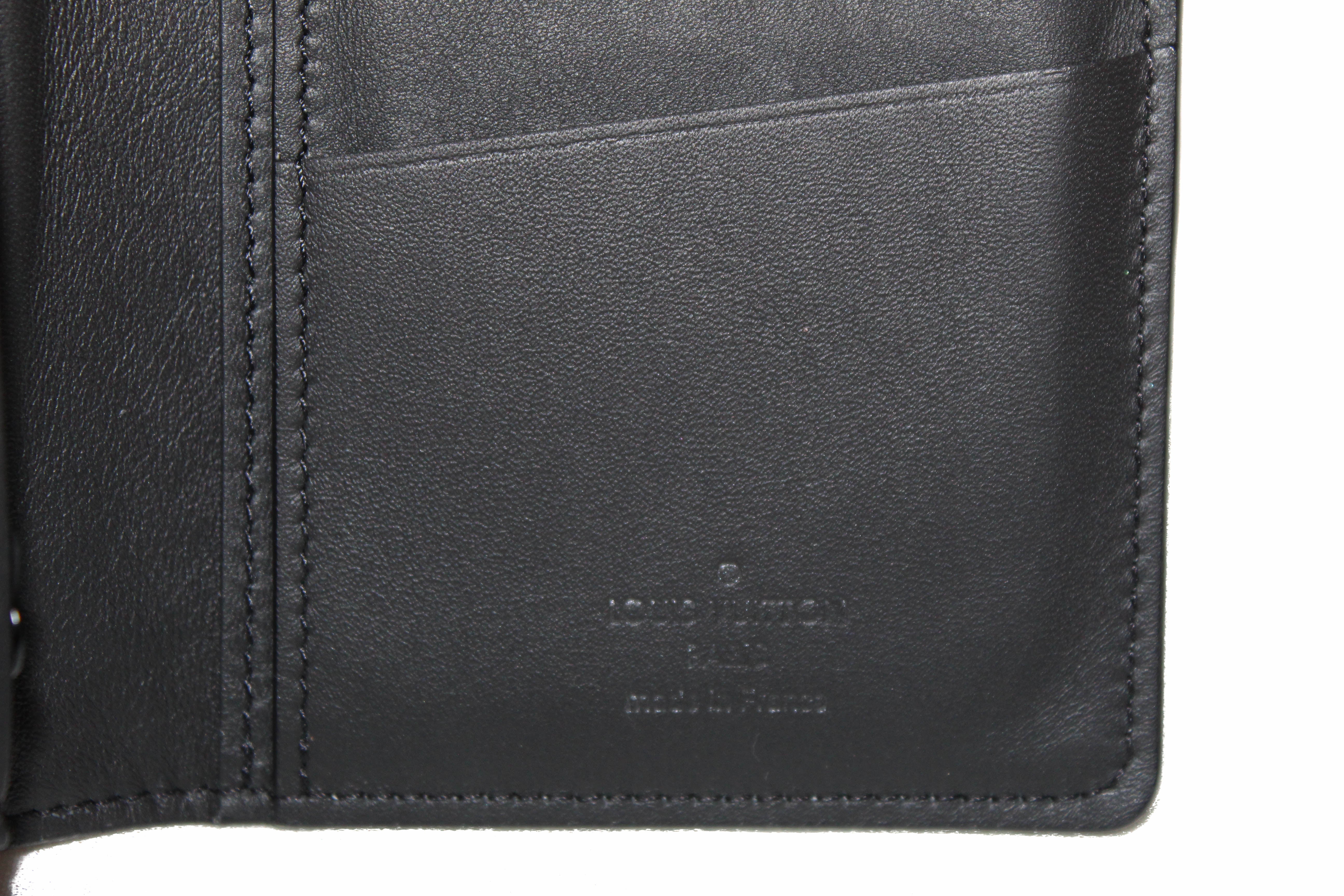Authentic Louis Vuitton Black Monogram Shadow Calf Leather Wallet – Paris  Station Shop