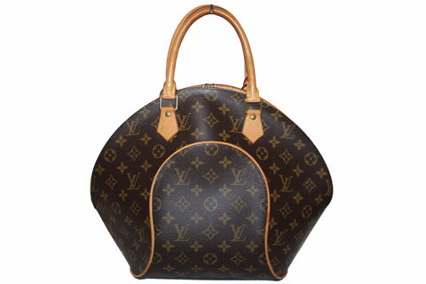 Authentic Louis Vuitton Classic Monogram Ellipse MM Handbag