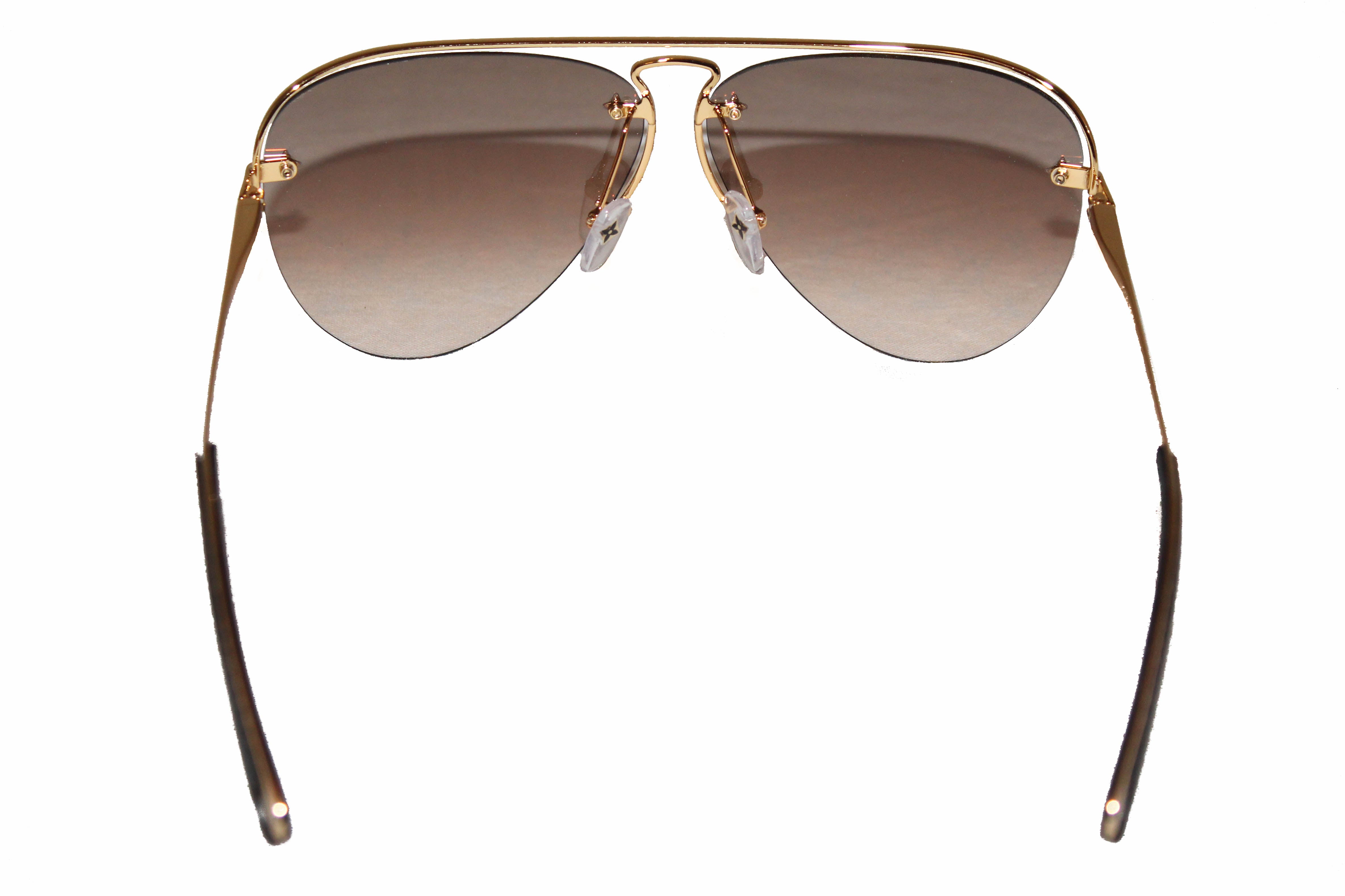Louis Vuitton 2021 Grease Sunglasses - Gold Sunglasses, Accessories -  LOU526859
