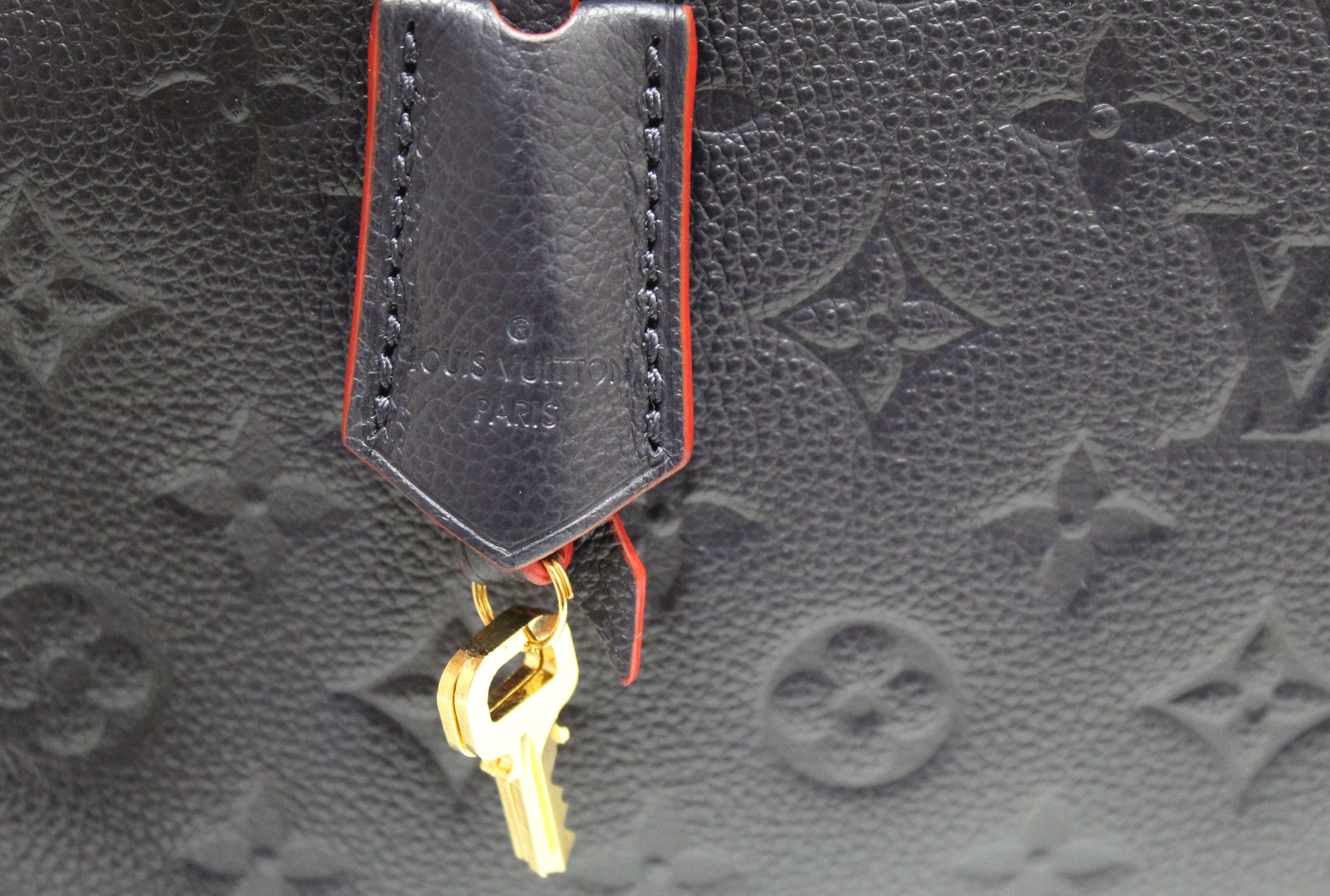 Louis Vuitton Montaigne Monogram Empreinte BB Blossom in Leather