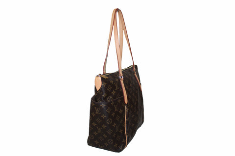 Authentic Louis Vuitton Classic Monogram Totally MM Tote Shoulder Bag