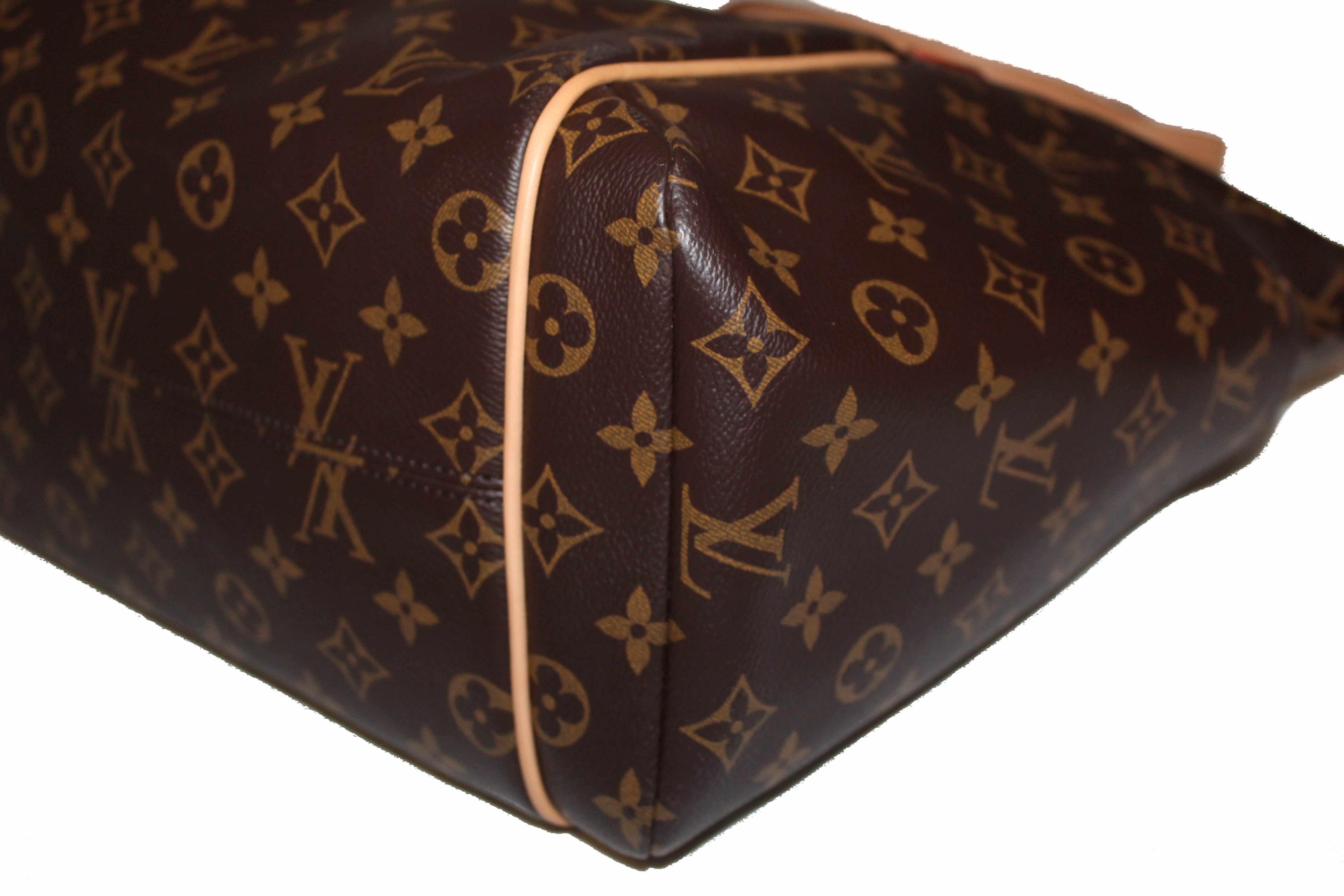 Authentic Louis Vuitton Classic Monogram Totally MM Tote Shoulder Bag