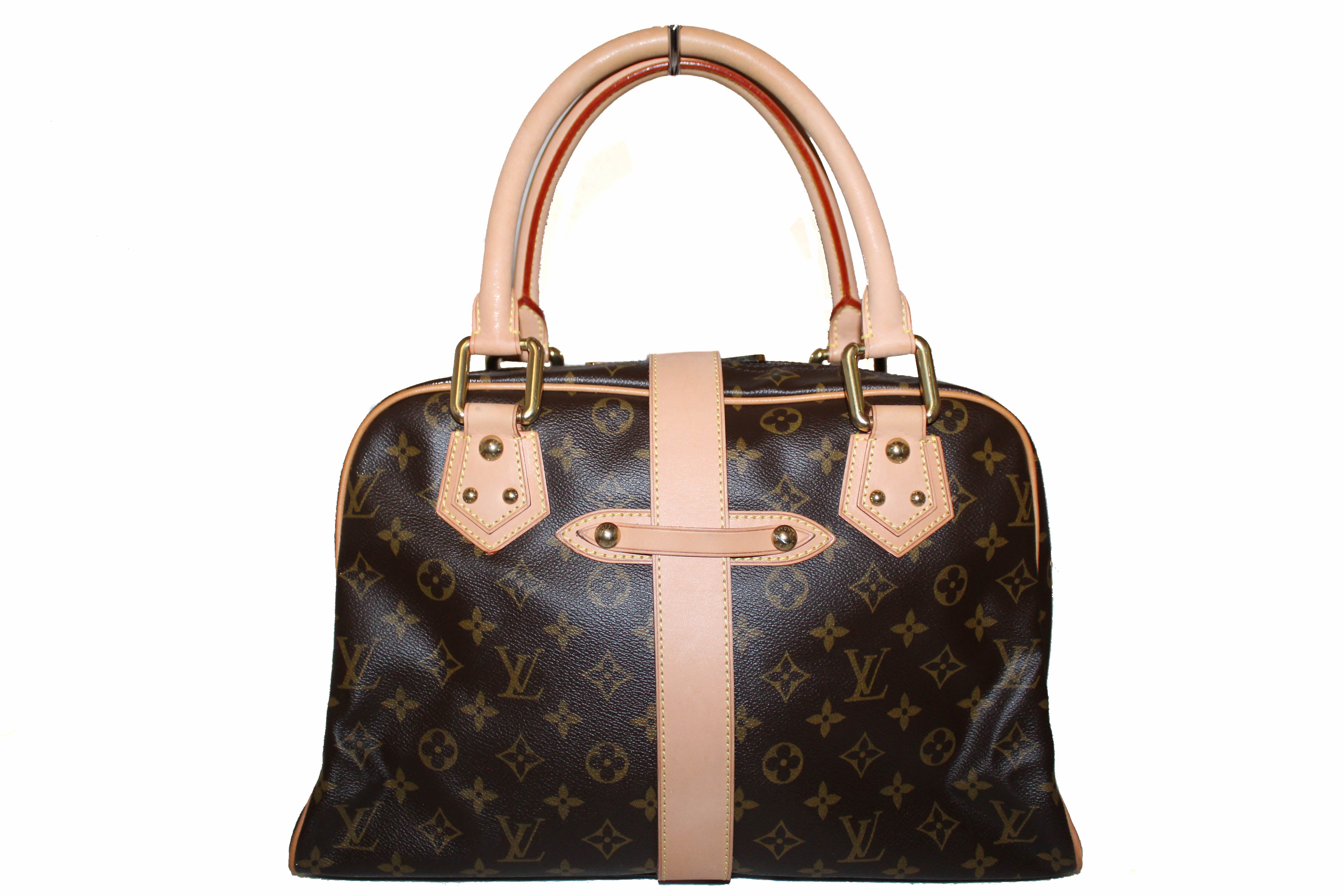 Authentic Louis Vuitton Classic Monogram Manhattan GM Handbag