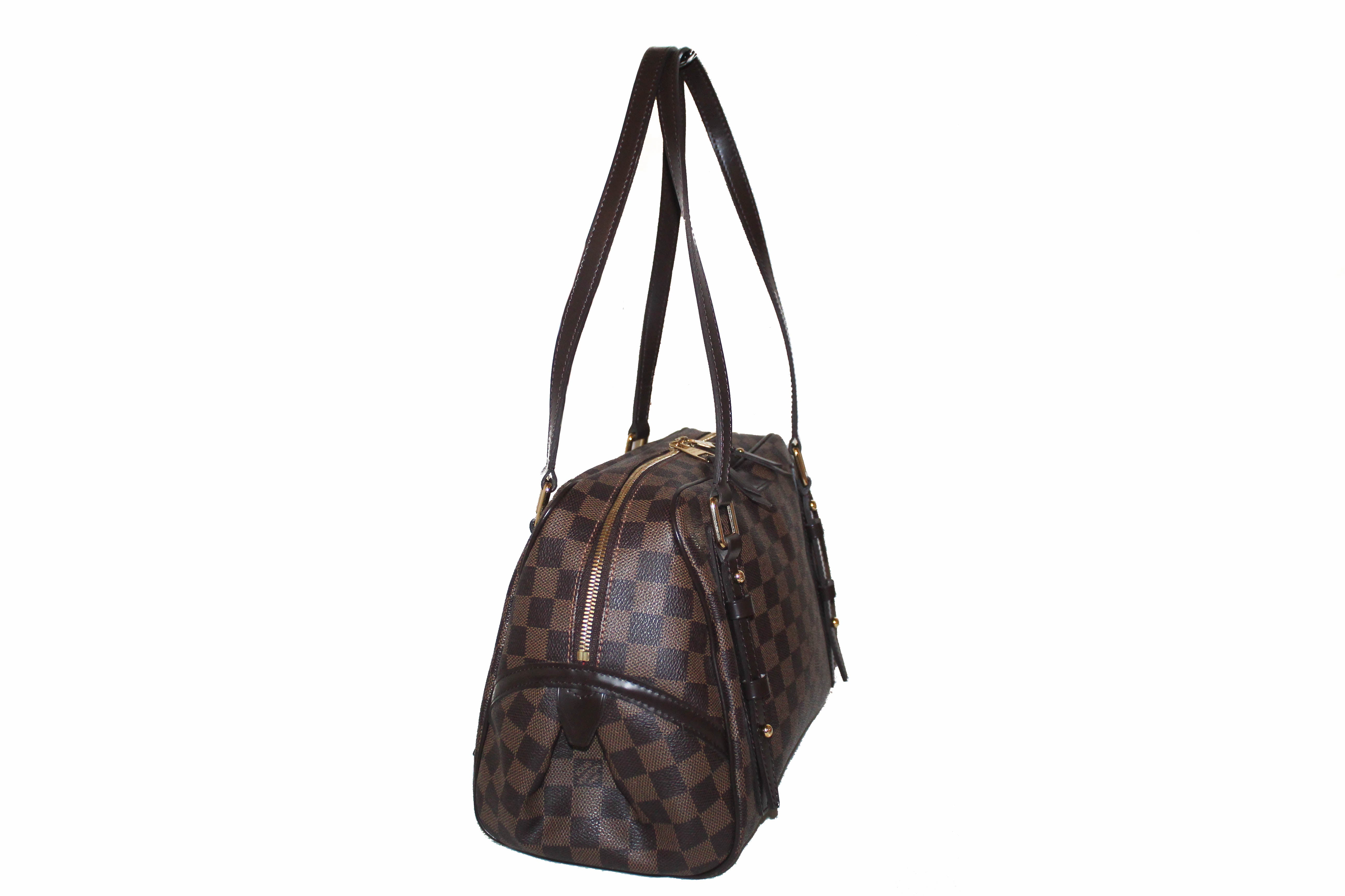 Authentic Louis Vuitton Damier Ebene Rivington GM Shoulder Bag – Paris  Station Shop