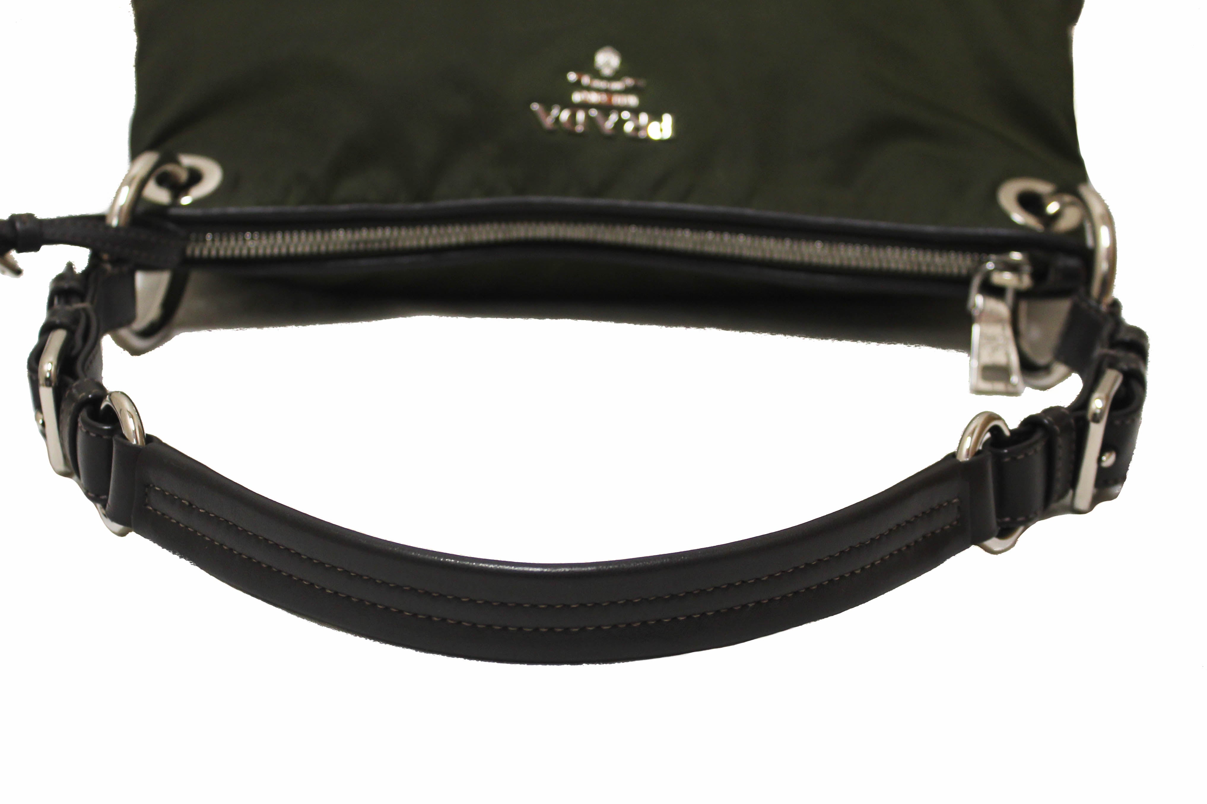 Prada  Tessuto Nylon Chain Shoulder Bag – Baggio Consignment