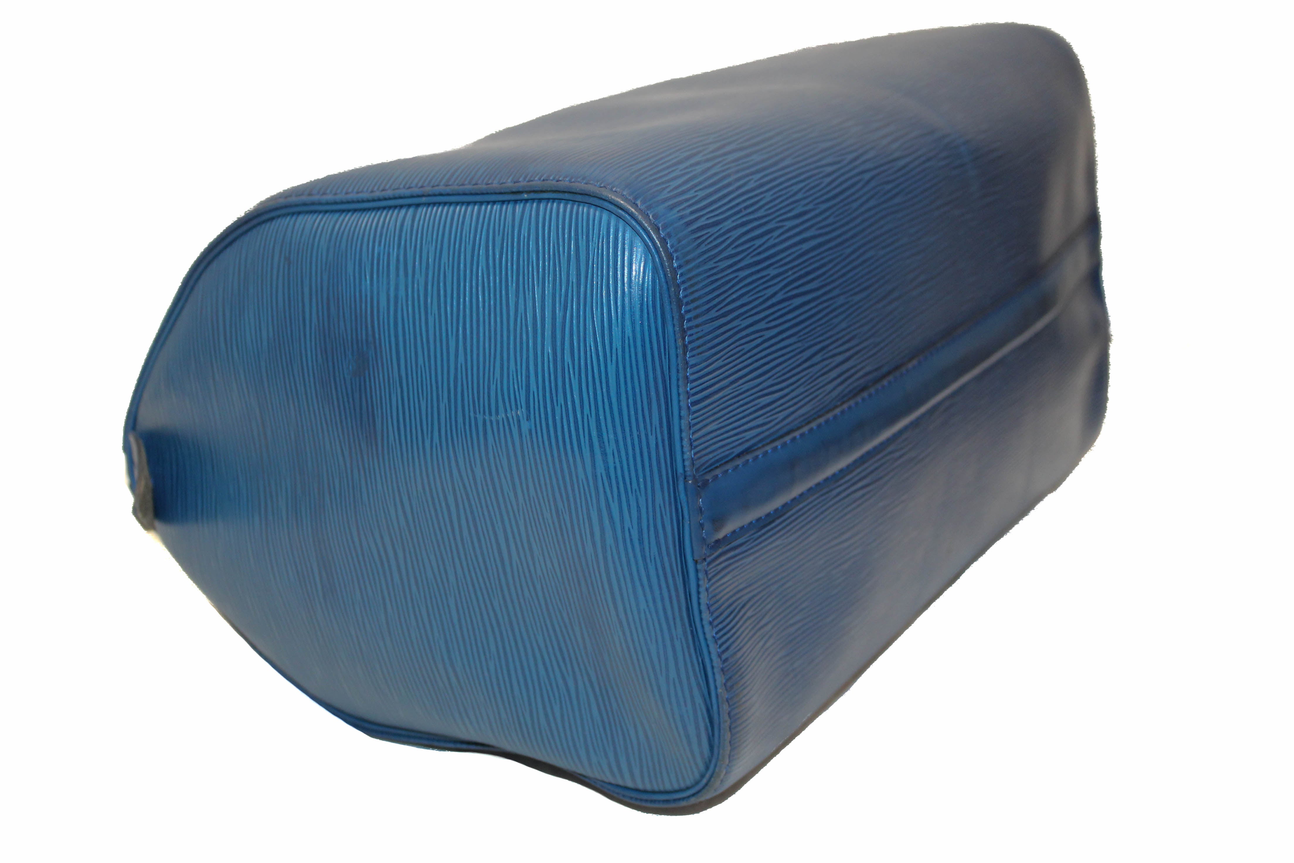 LOUIS VUITTON Handbag M43005 Speedy 30 Epi Leather blue Women Used –