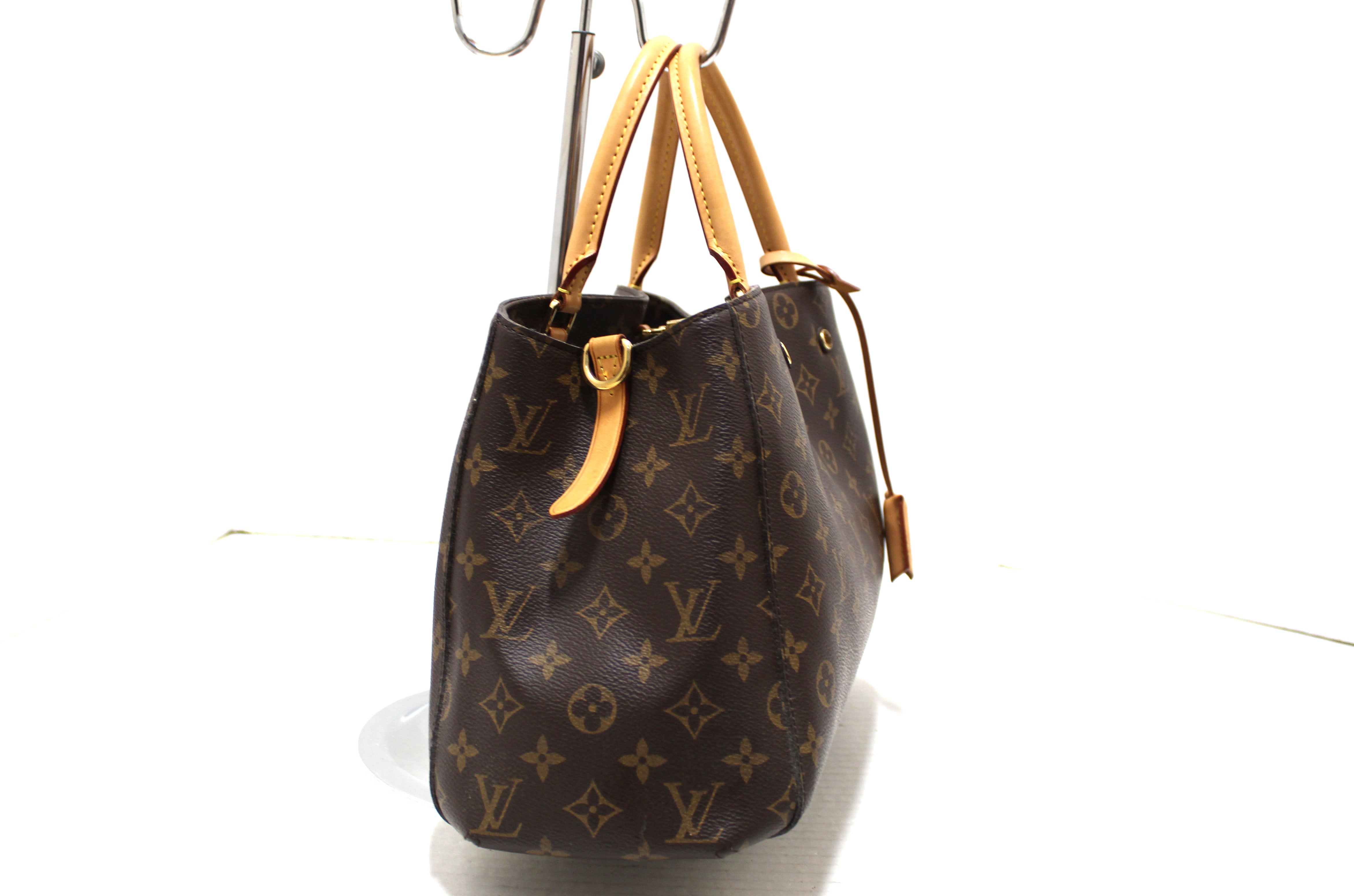 Authentic Louis Vuitton Classic Monogram Montaigne MM Handbag