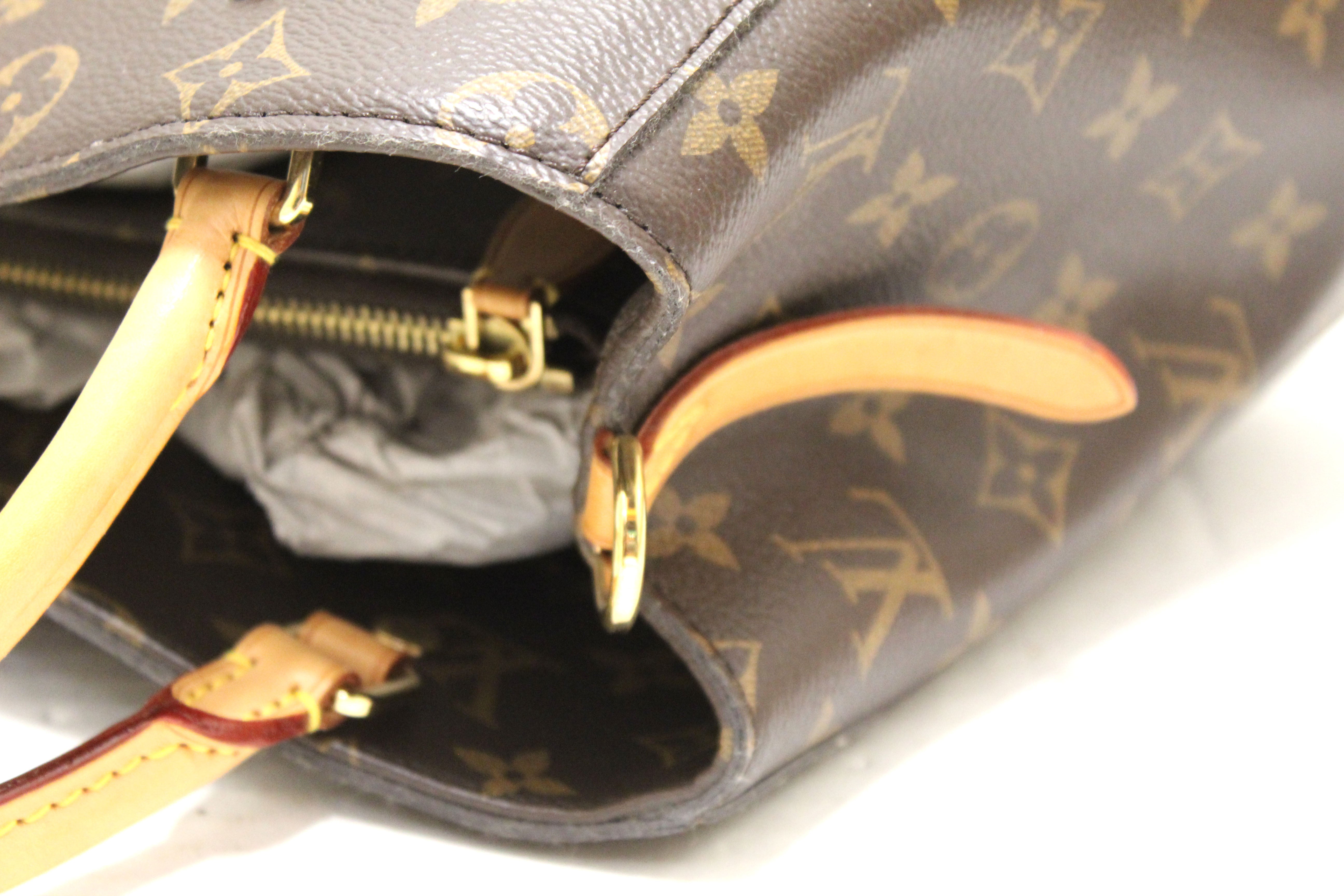 Authentic Louis Vuitton Classic Monogram Montaigne MM Handbag