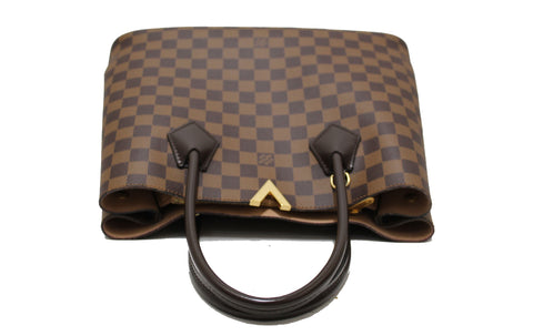 Authentic Louis Vuitton Damier Ebene Kensington Tote Bag