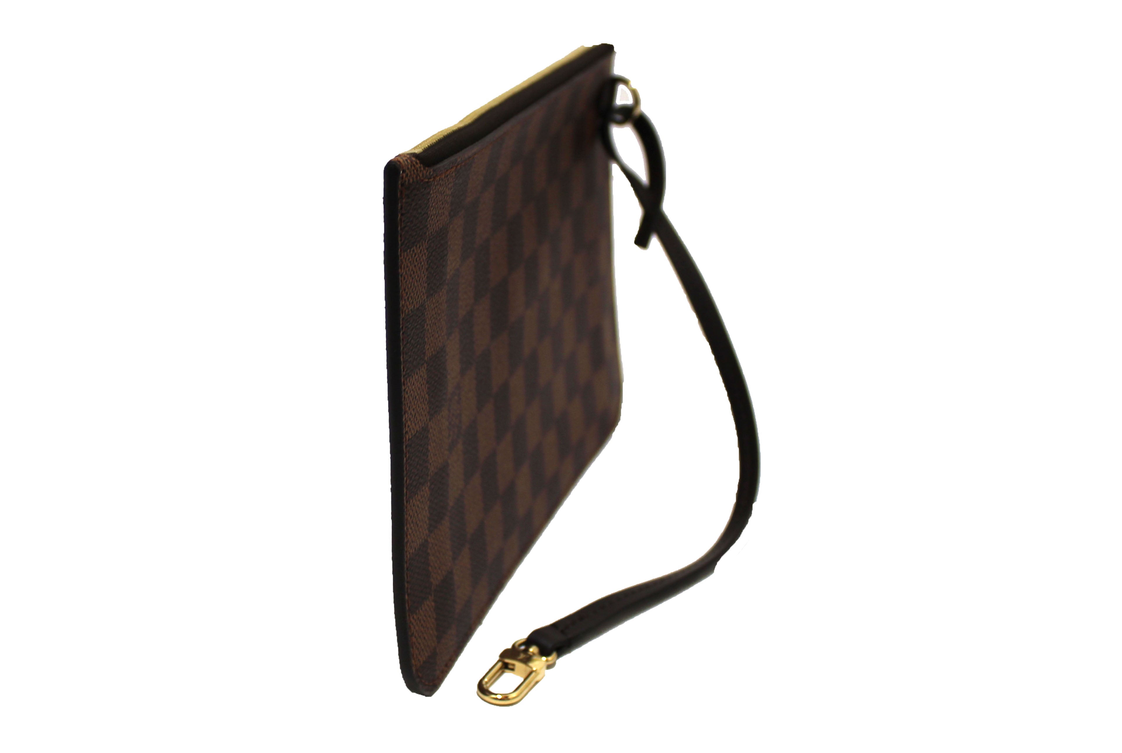 Authentic Louis Vuitton Damier Ebene Neverfull GM Tote Shoulder Bag