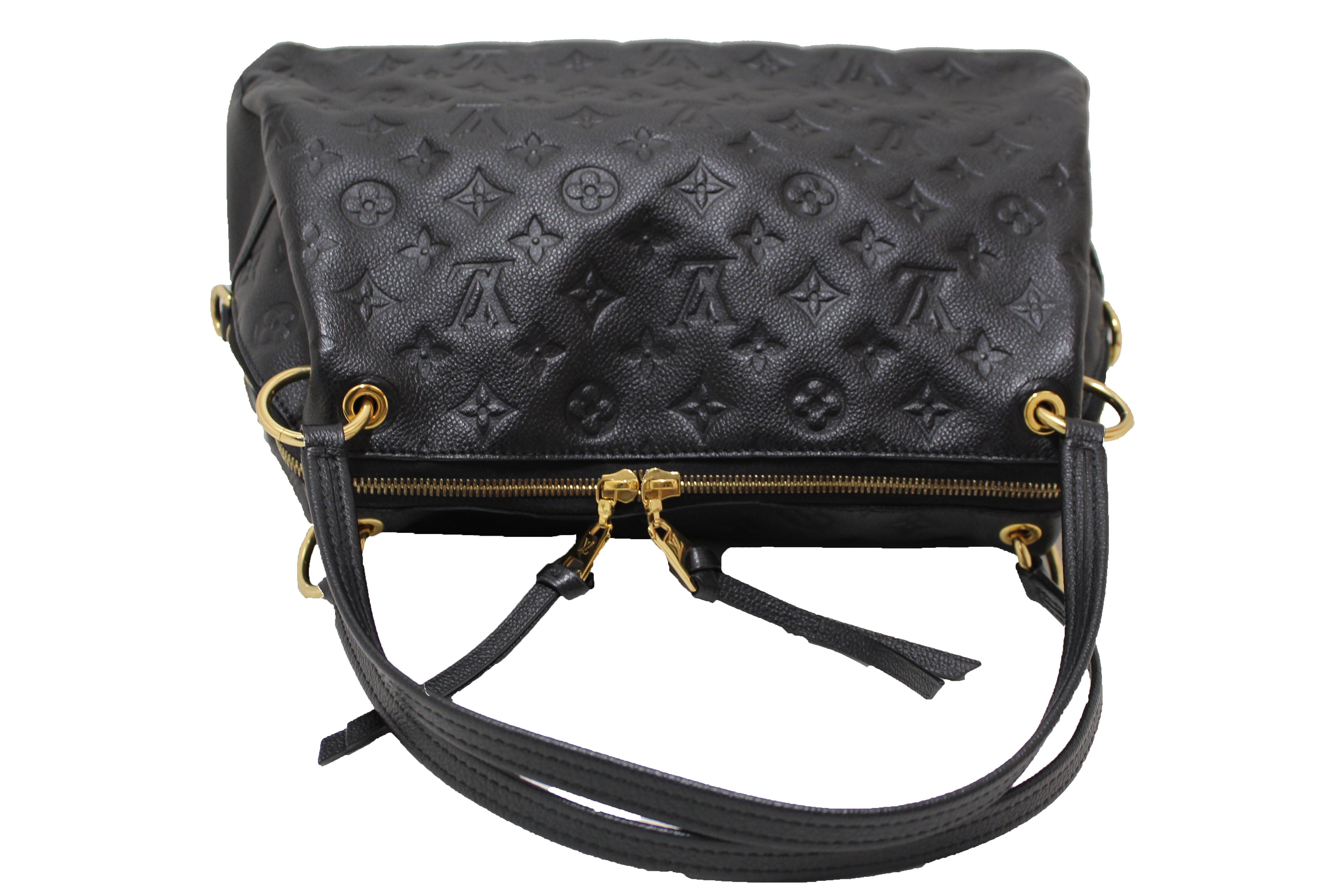 Louis Vuitton Black Empreinte Leather Ponthieu PM Bag