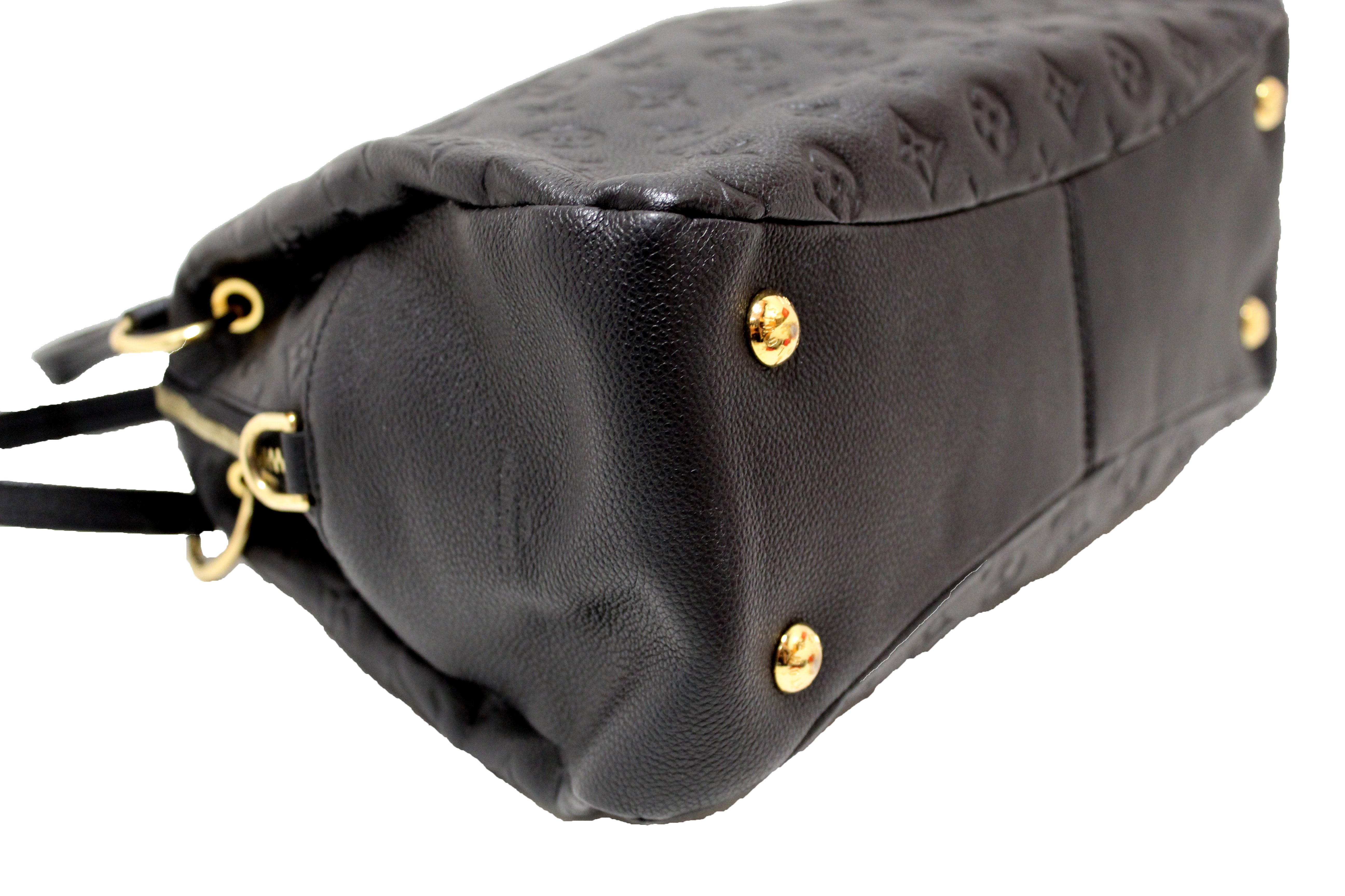 Ponthieu leather handbag Louis Vuitton Black in Leather - 24208985