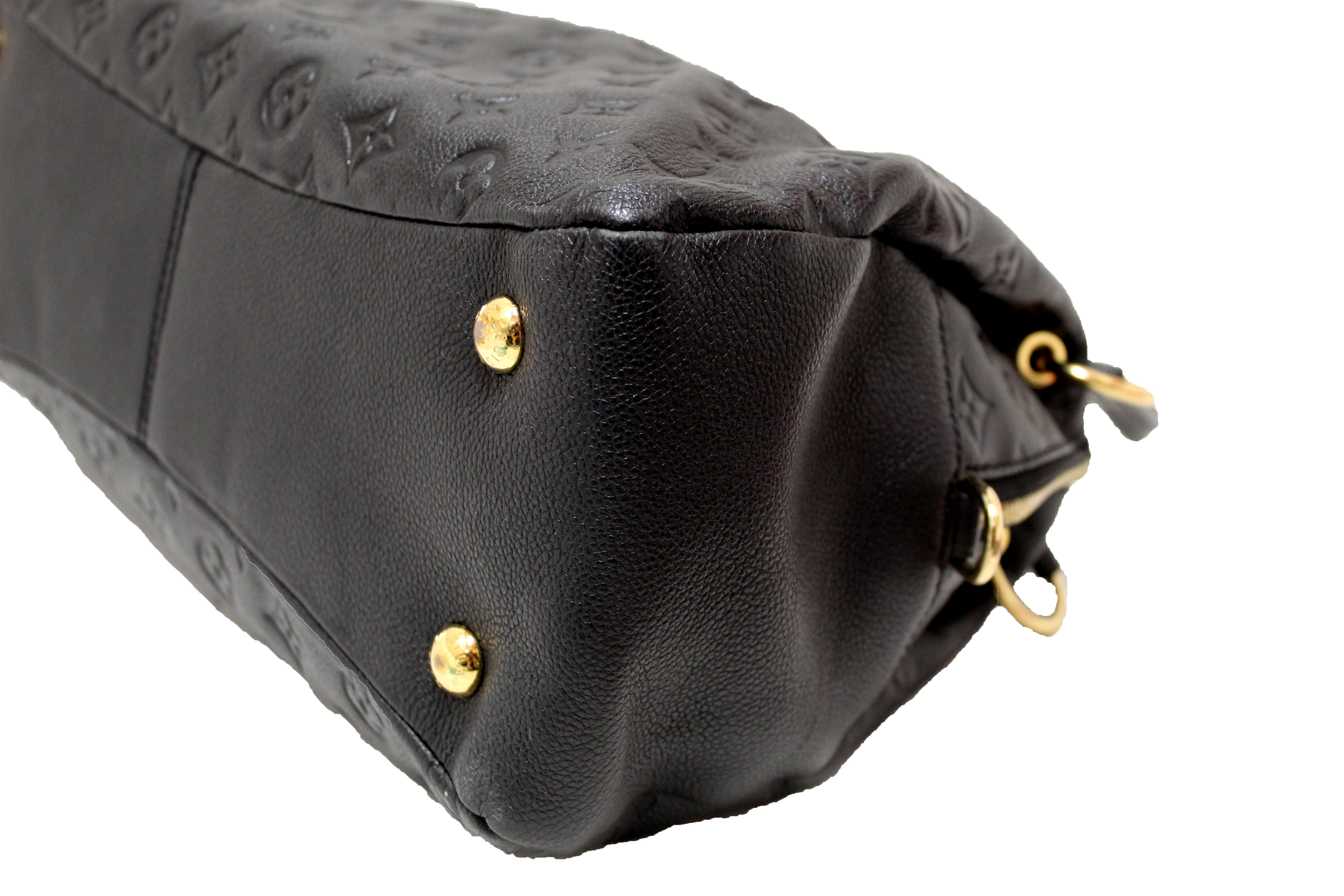 Louis Vuitton Ponthieu Handbag Monogram Empreinte Leather PM Neutral 2364192
