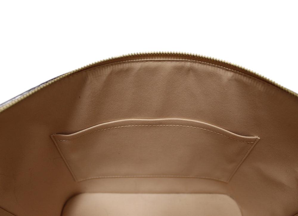 Louis Vuitton Catalina EW M90010 Monogram Vernis Leather Shoulder Tote Bag  Beige