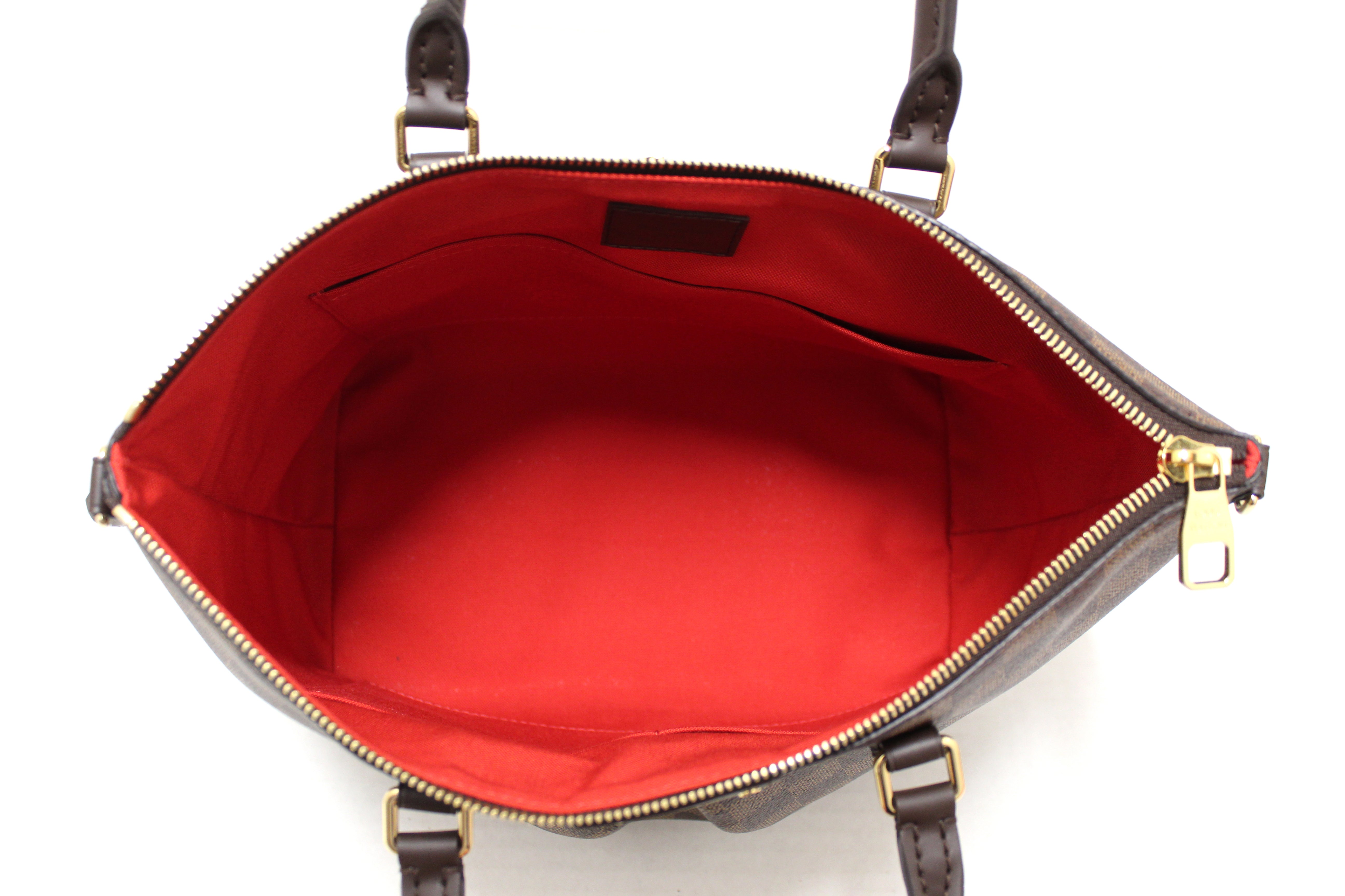 Authentic Louis Vuitton Damier Siena PM Shoulder Messenger Bag with Long Strap