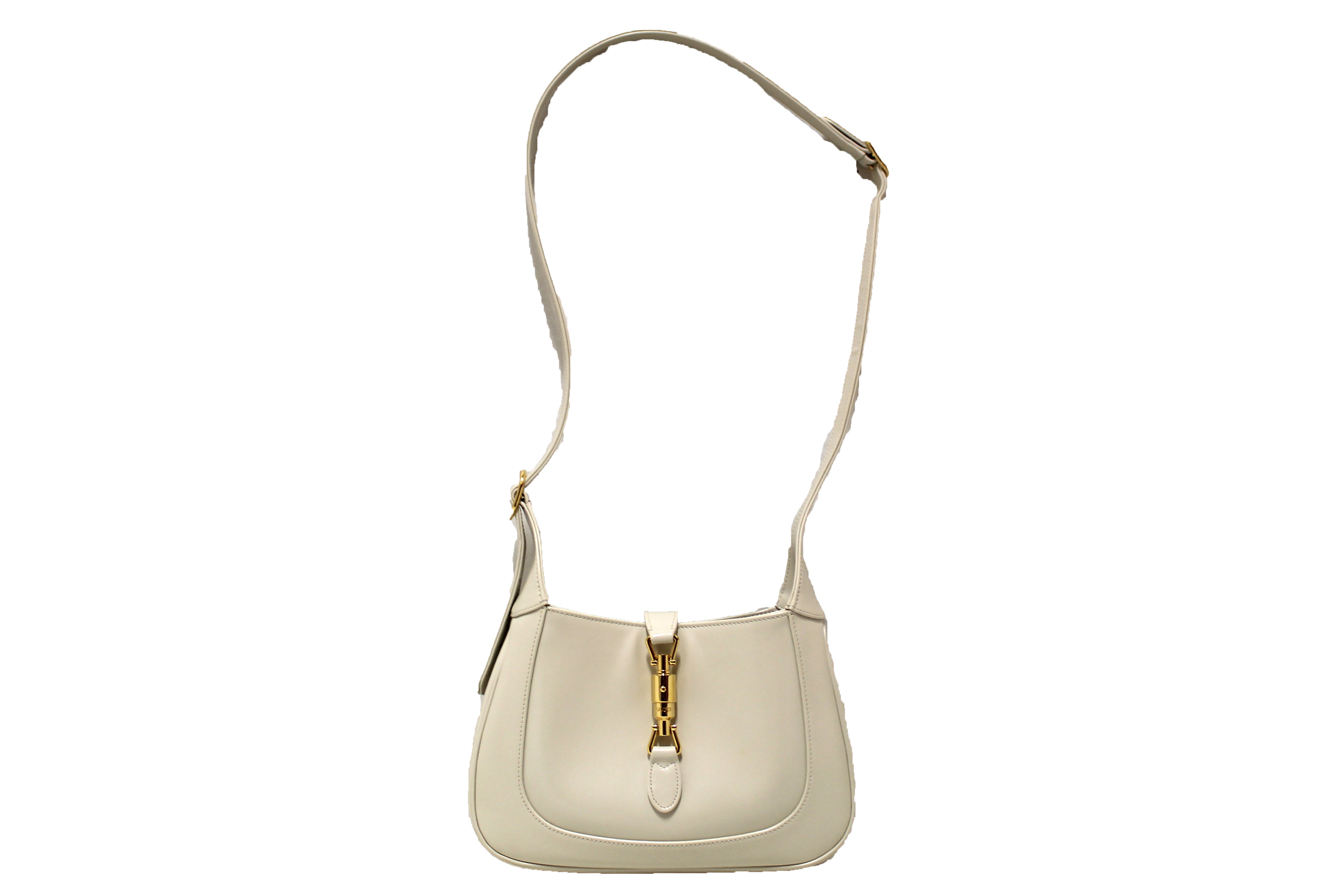 Gucci Jackie 1961 Small Leather Bag - White - ShopStyle