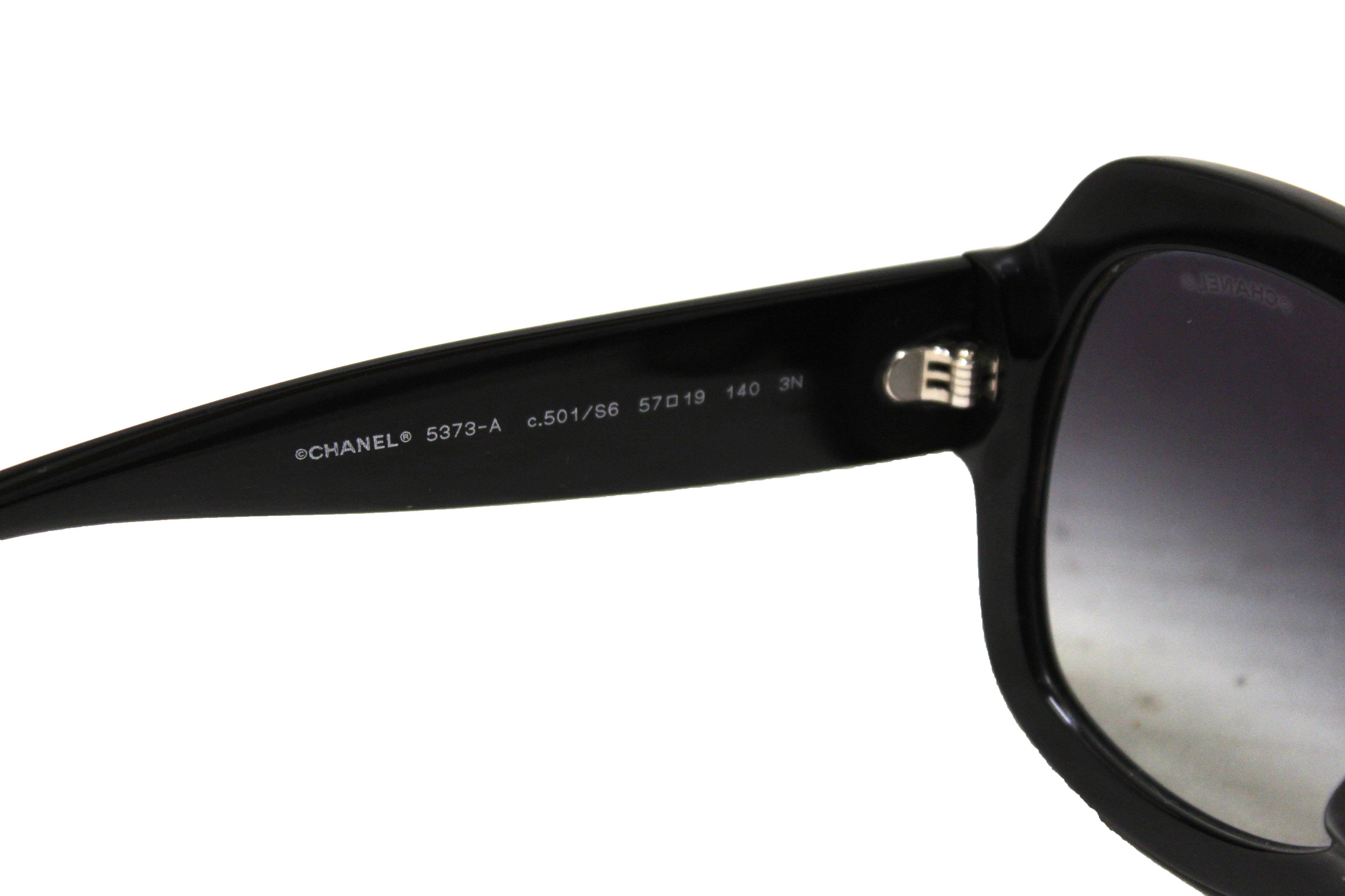 Chanel Interlocking CC Logo Square Sunglasses - Black Sunglasses,  Accessories - CHA935682