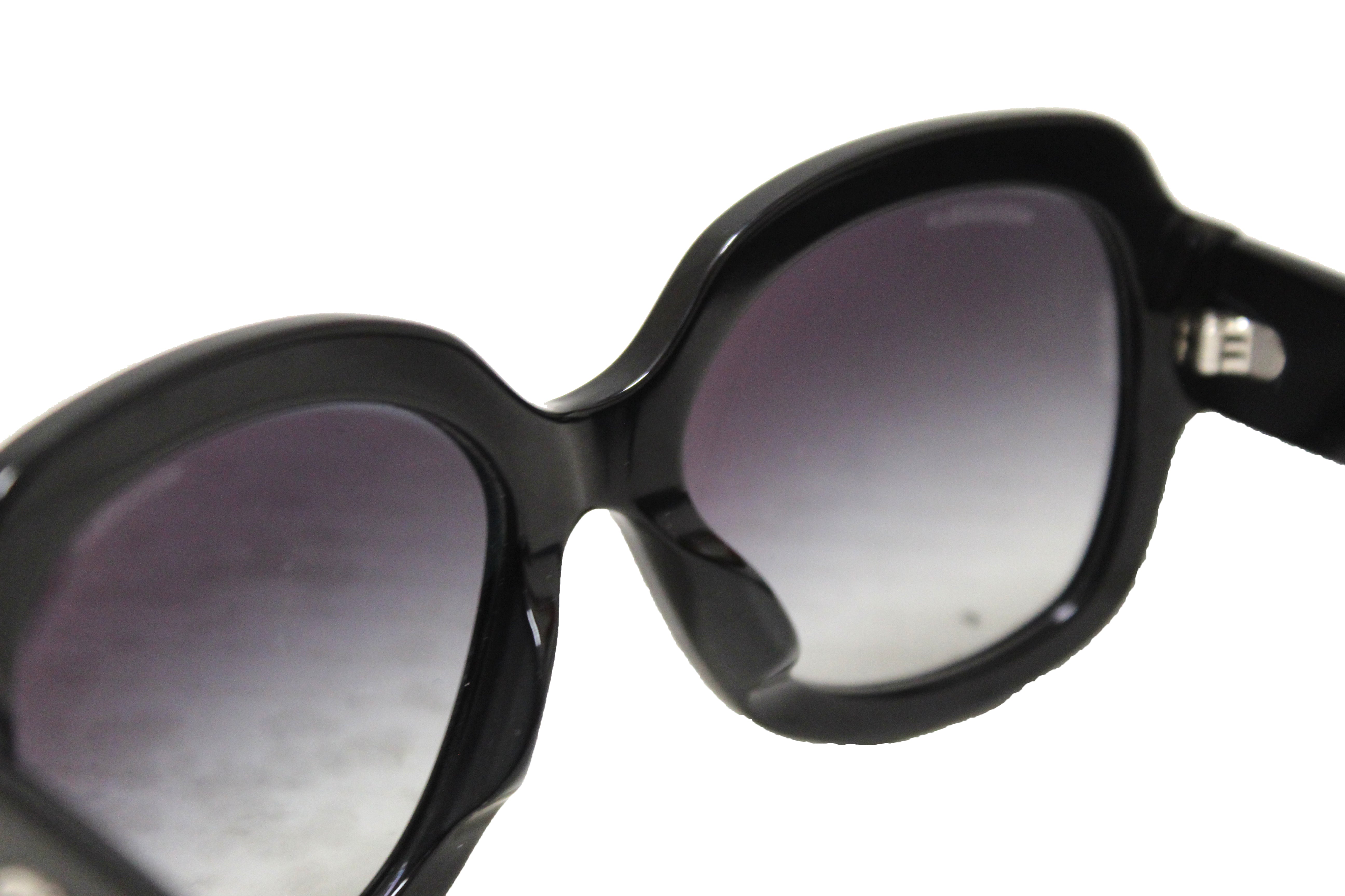 Authentic Chanel Black Square with CC Logo Sunglasses