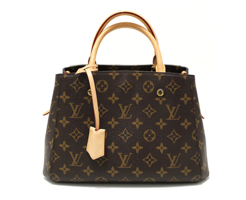 Authentic Louis Vuitton Monogram Montaigne BB Shoulder/Handbag