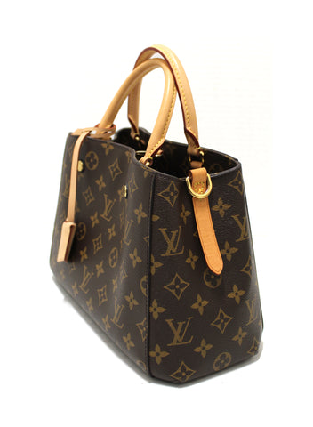 Authentic Louis Vuitton Monogram Montaigne BB Shoulder/Handbag