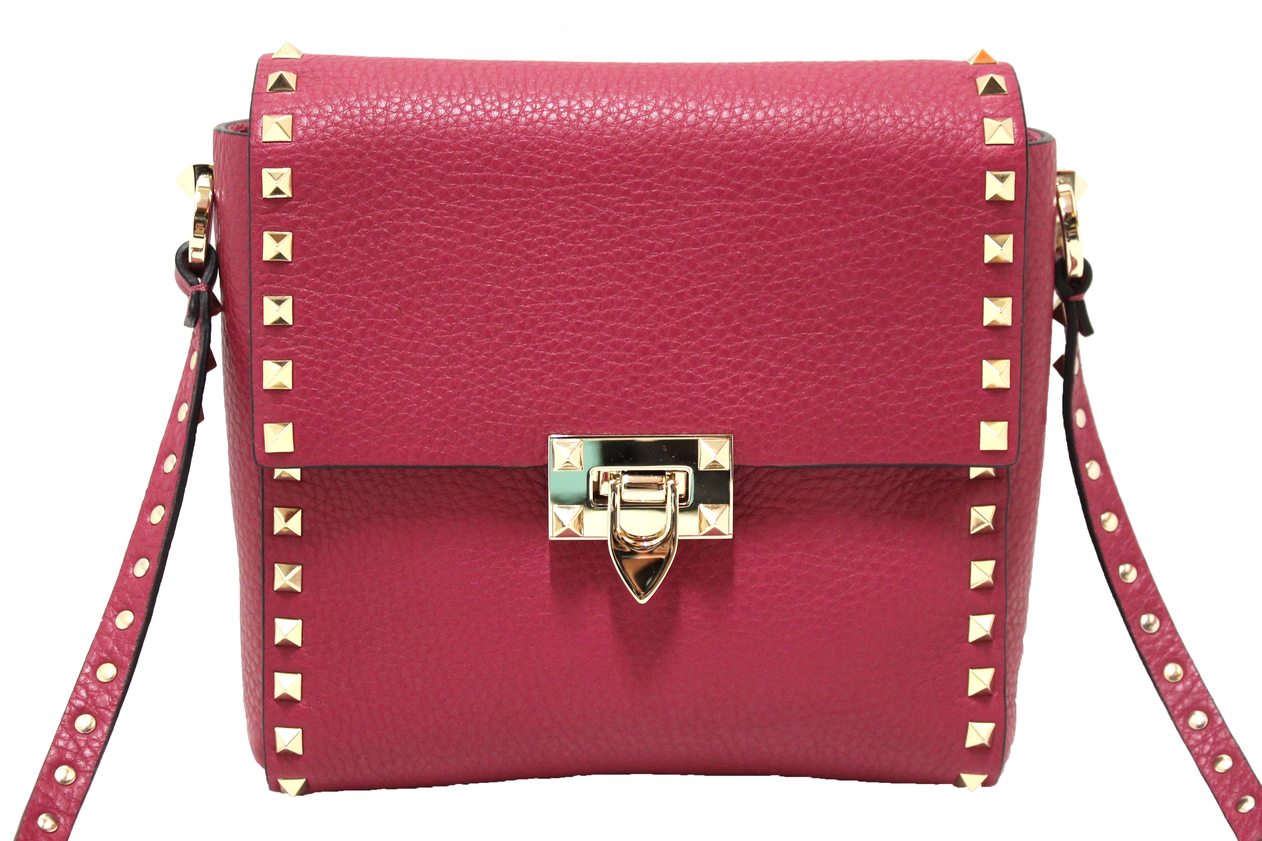 Valentino Garavani - Pink V Logo Flap Shoulder Bag
