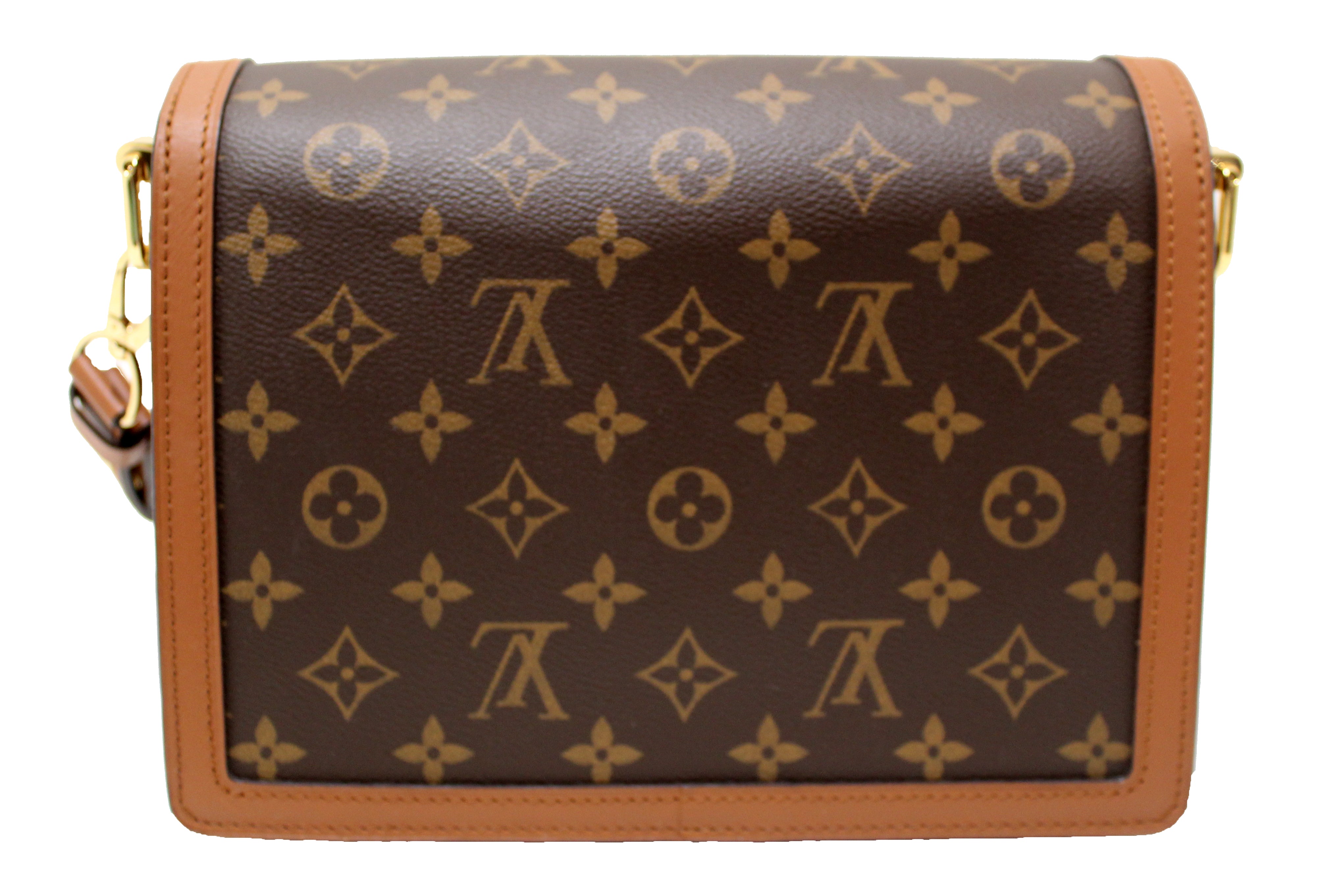Vintage Authentic Louis Vuitton Brown Monogram Canvas Looping MM France  MEDIUM For Sale at 1stDibs