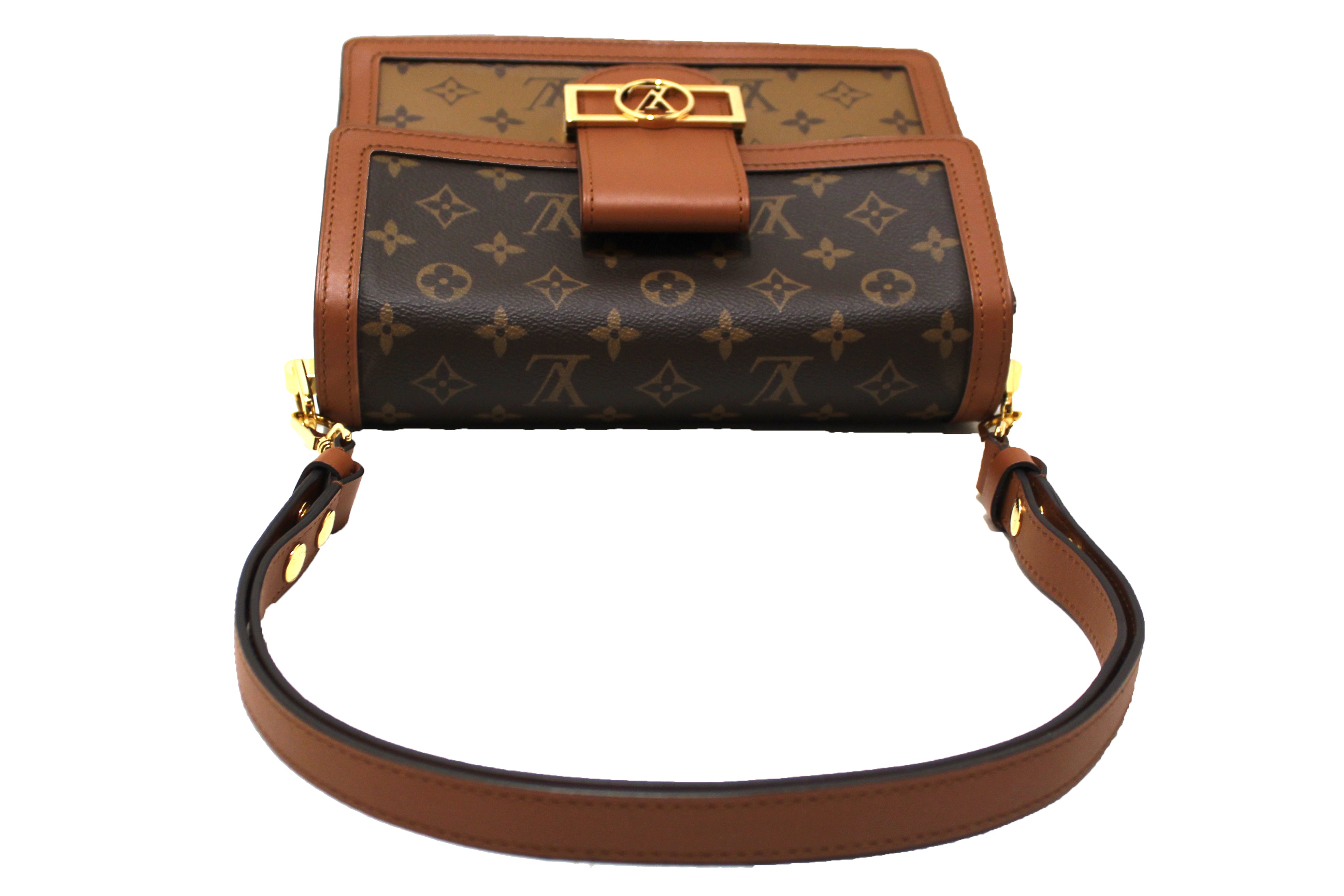 Louis Vuitton Reverse Monogram Stripe Randonnee Messenger Shoulder Bag –  Gaby's Bags