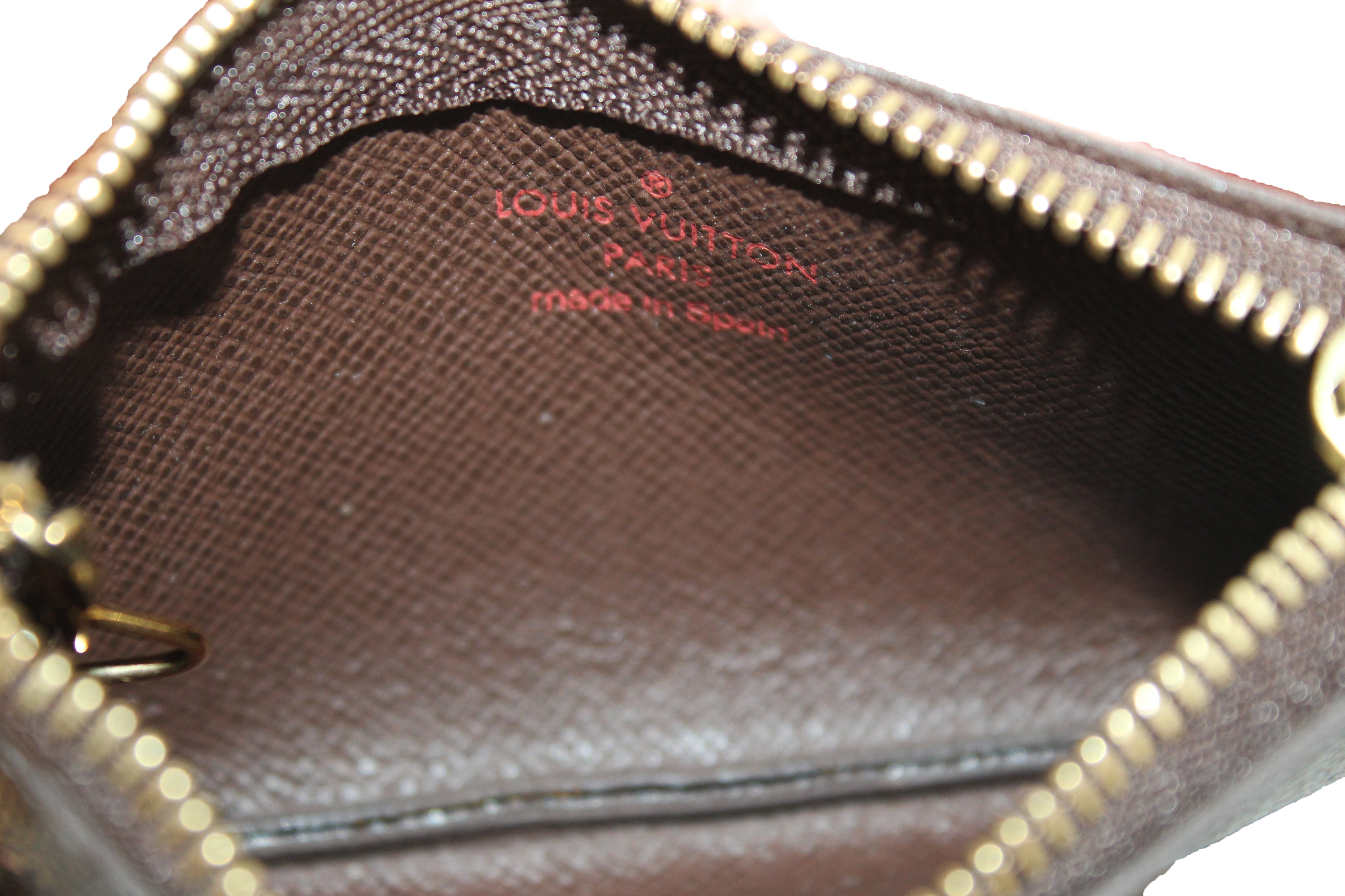 Louis Vuitton Style Damier Key Cles Coin Pouch